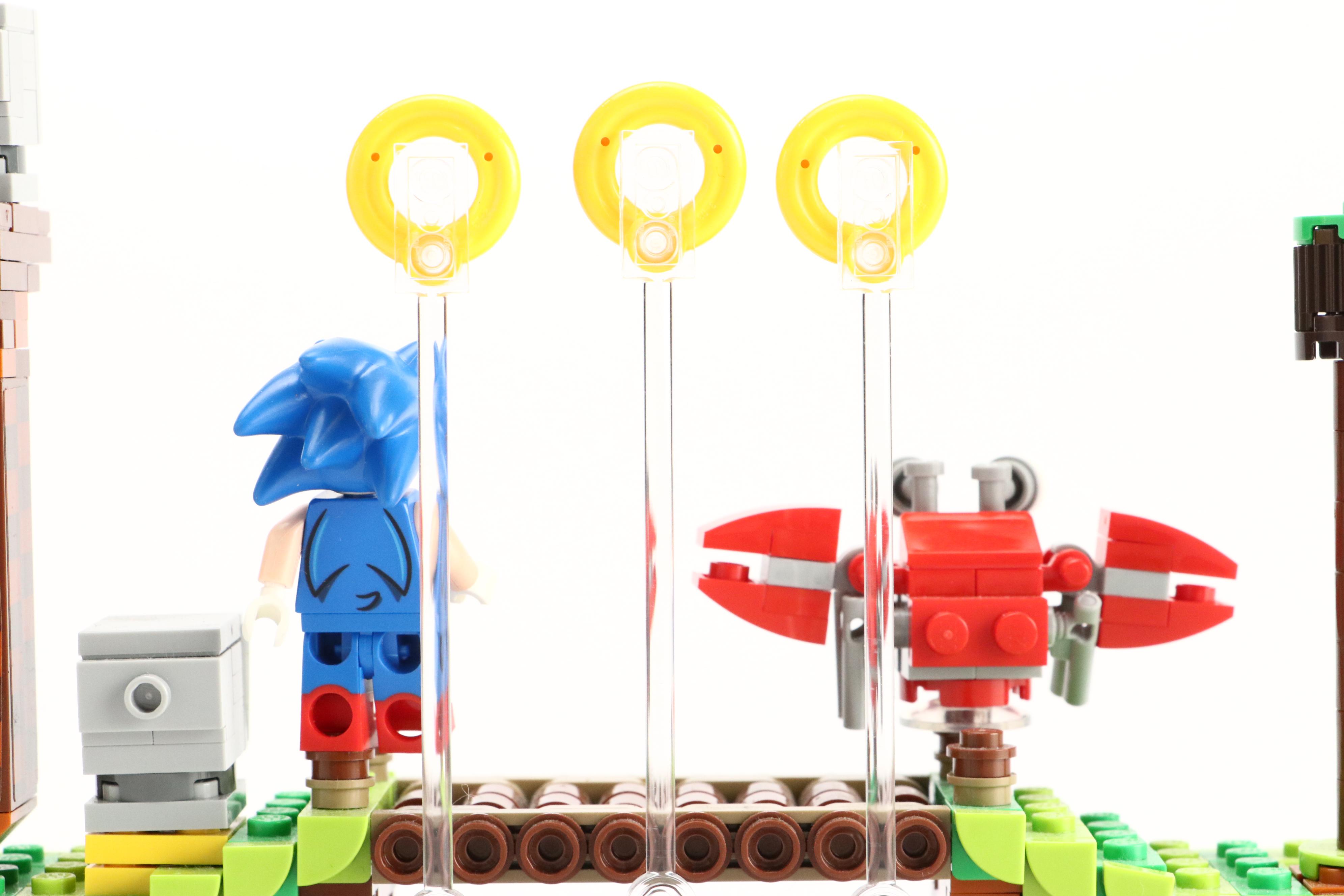 LEGO Sonic Green Hill Zone with MEGA Poké Ball Building Block Toys