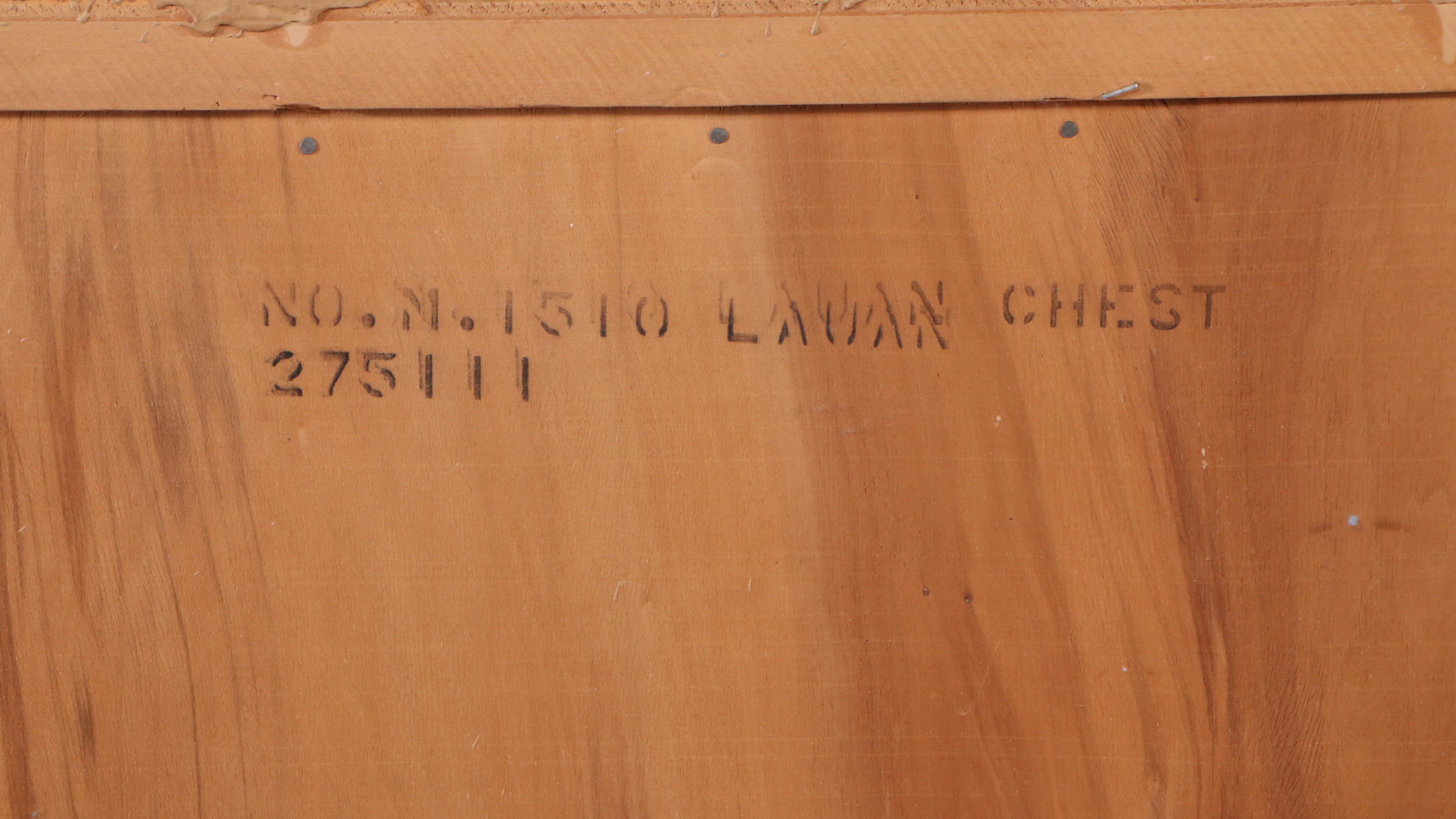 Mid Century Modern Maple Finish Chest of Drawers, Mid to Late 20th Century