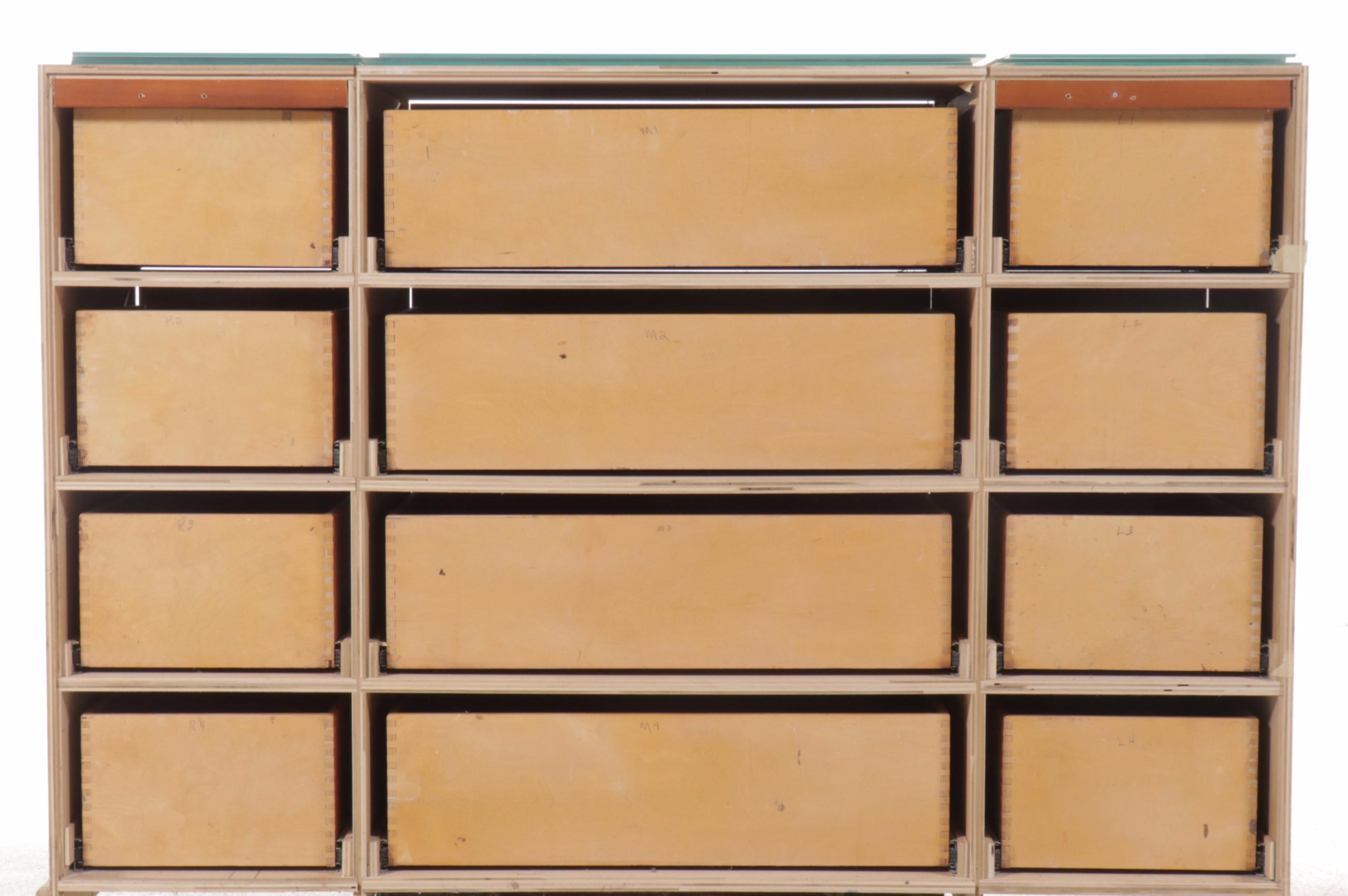 Randolph's Furniture Services Painted Wood China Cabinet