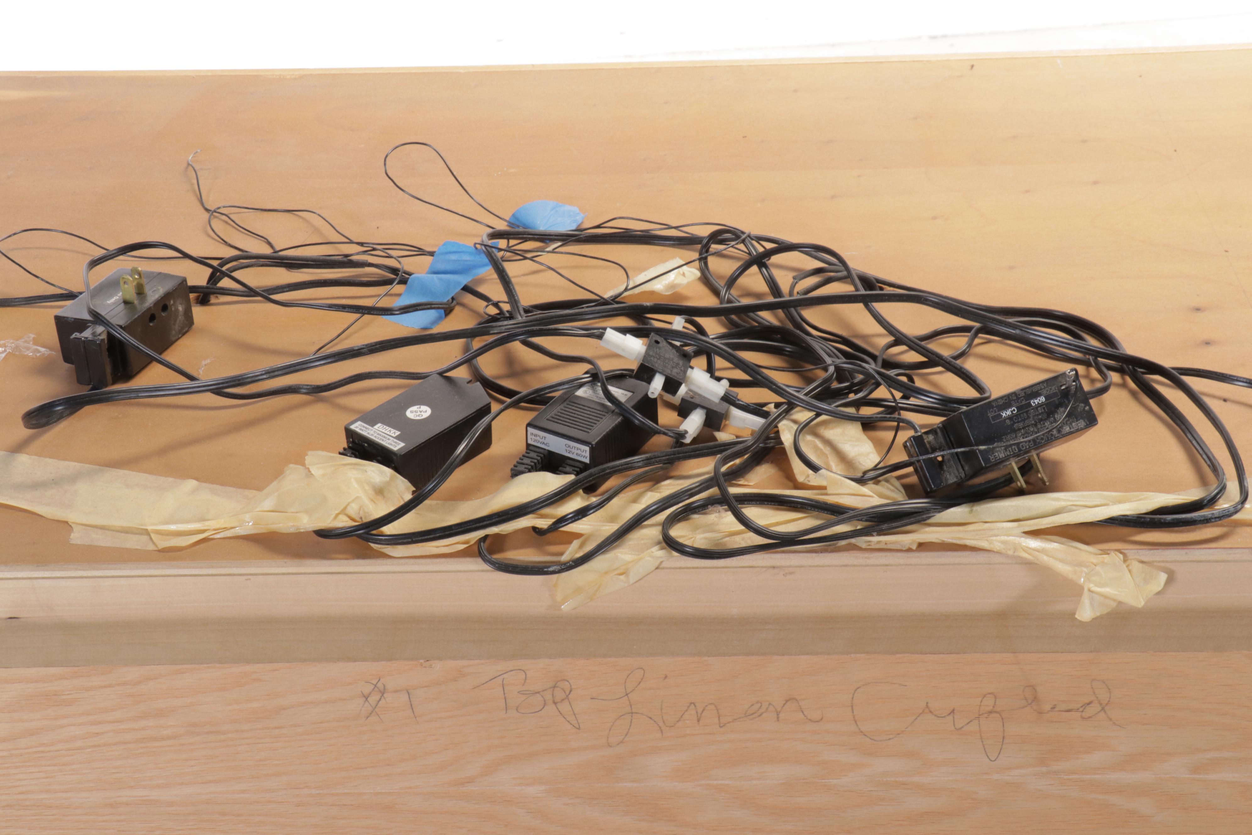 Randolph's Furniture Services Painted Wood China Cabinet