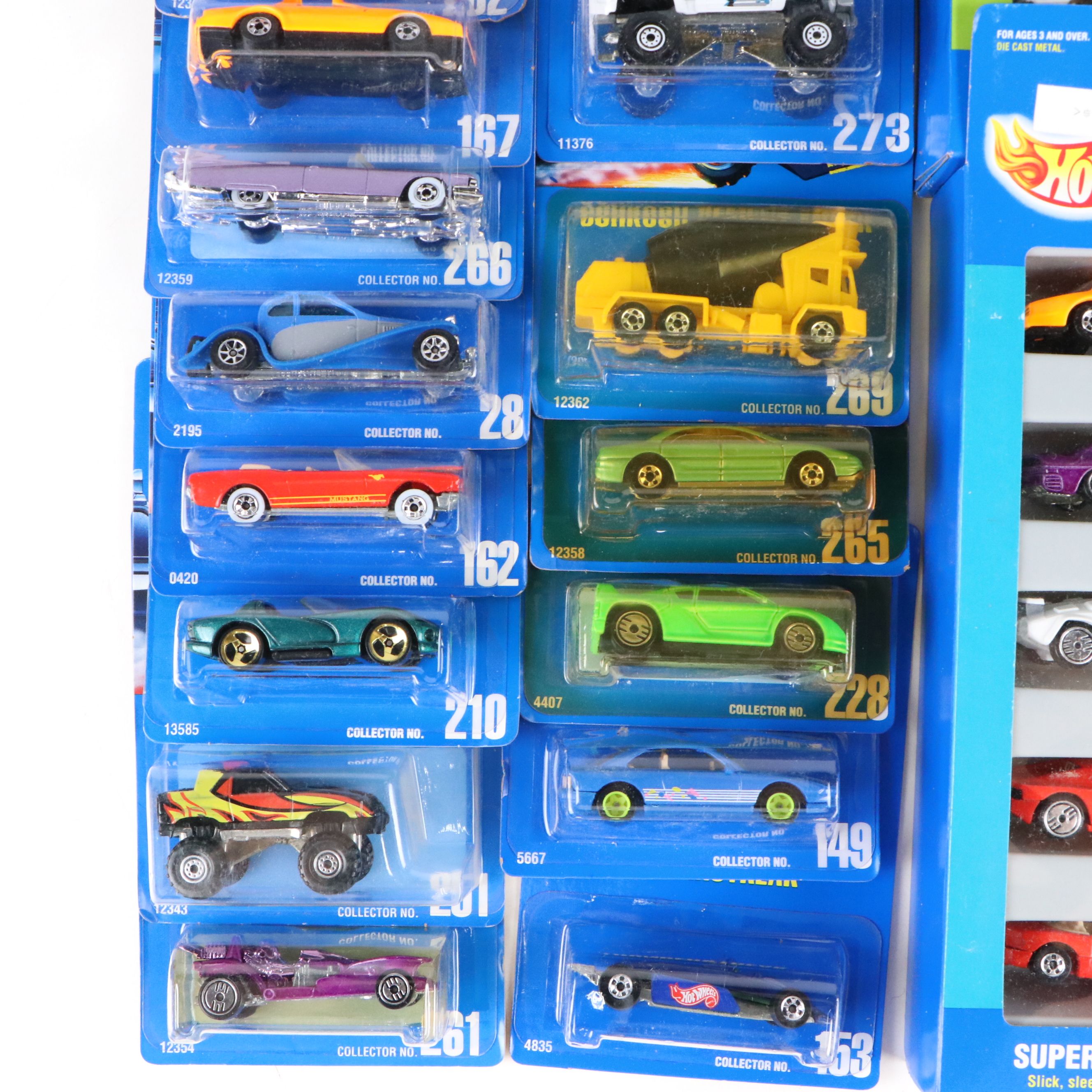 Hot Wheels "Off Road Explorers" Gift Pack and More Cars, 1991