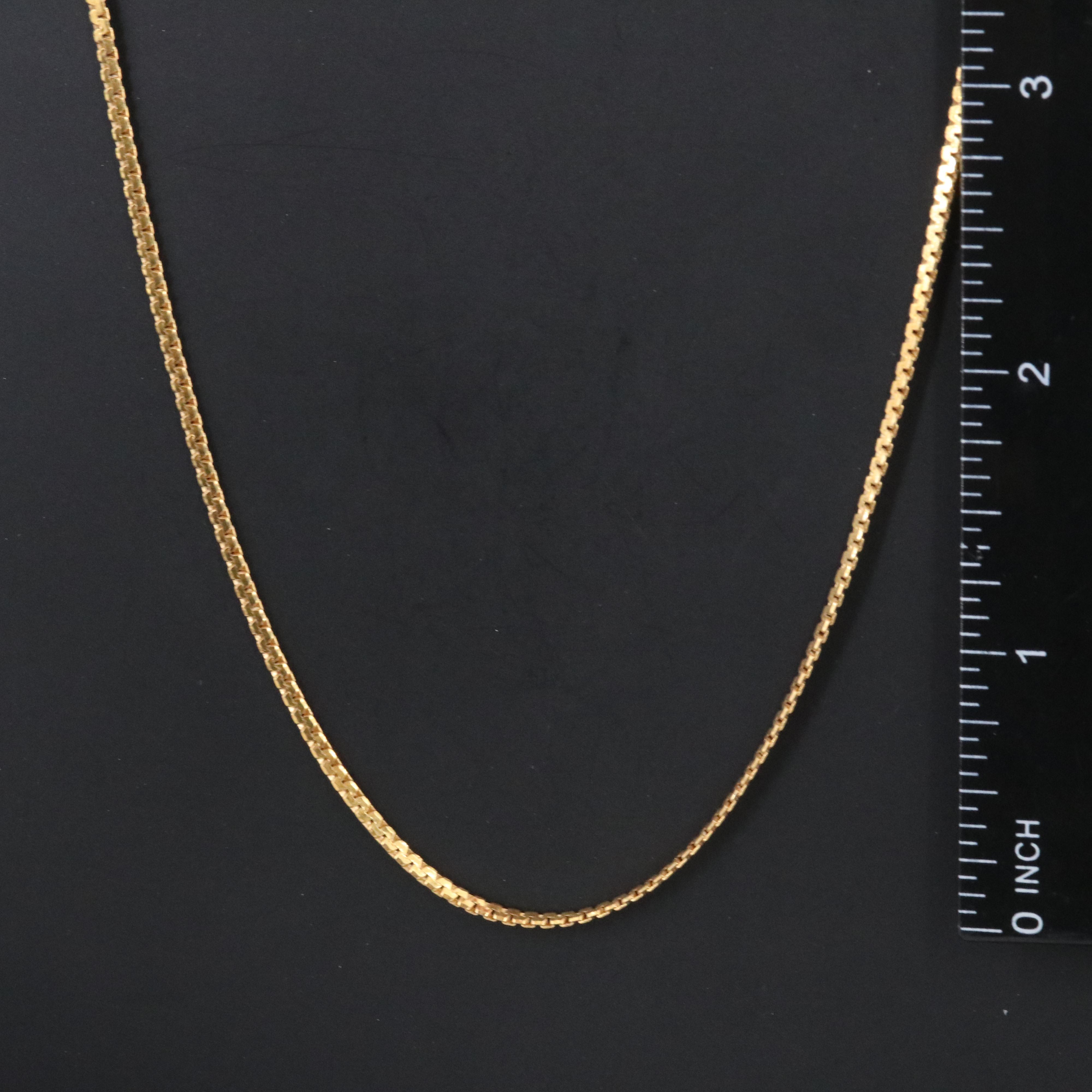 Italian 18K Fancy Chain Necklace