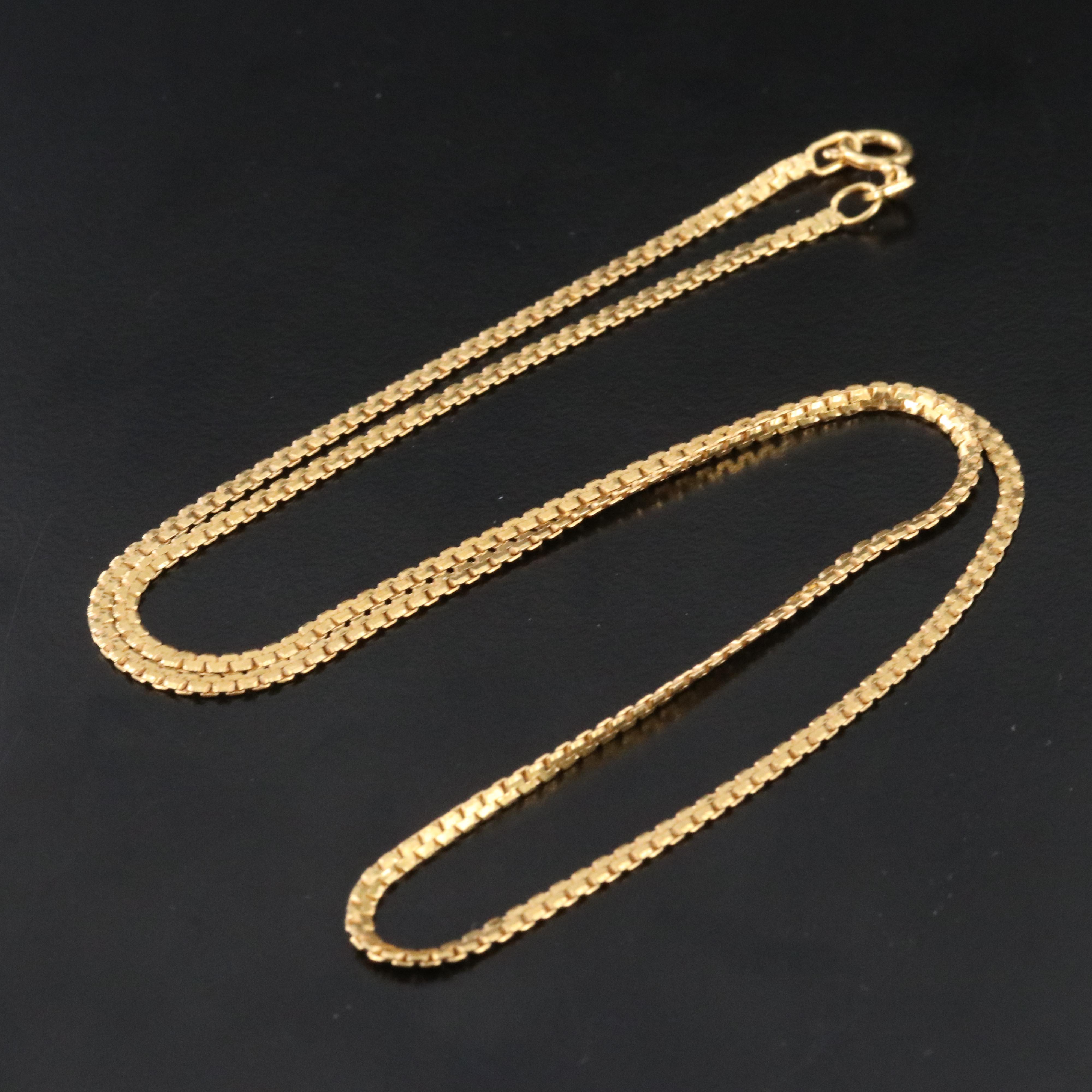 Italian 18K Fancy Chain Necklace