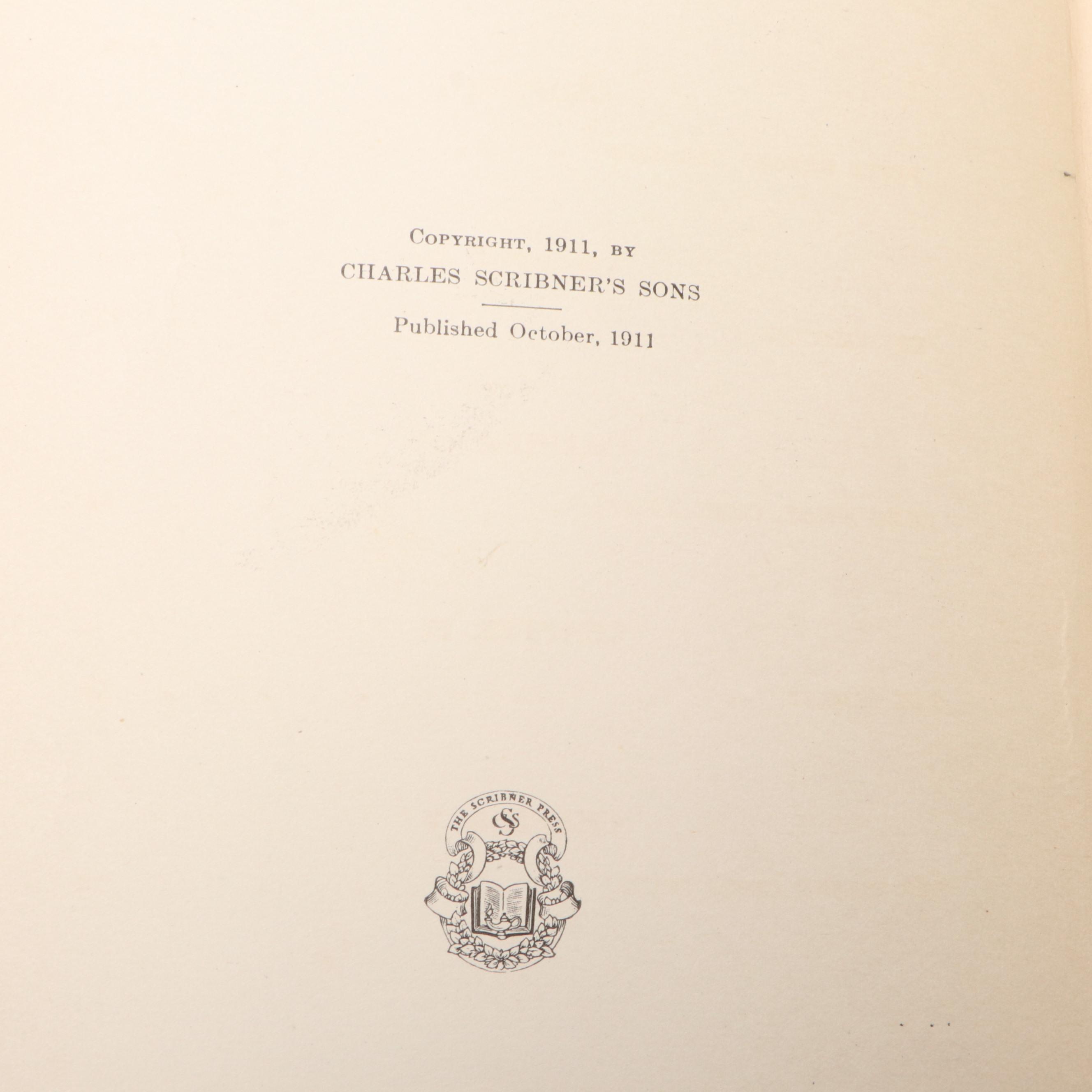 First American Edition "Peter and Wendy" by J. M. Barrie, 1911