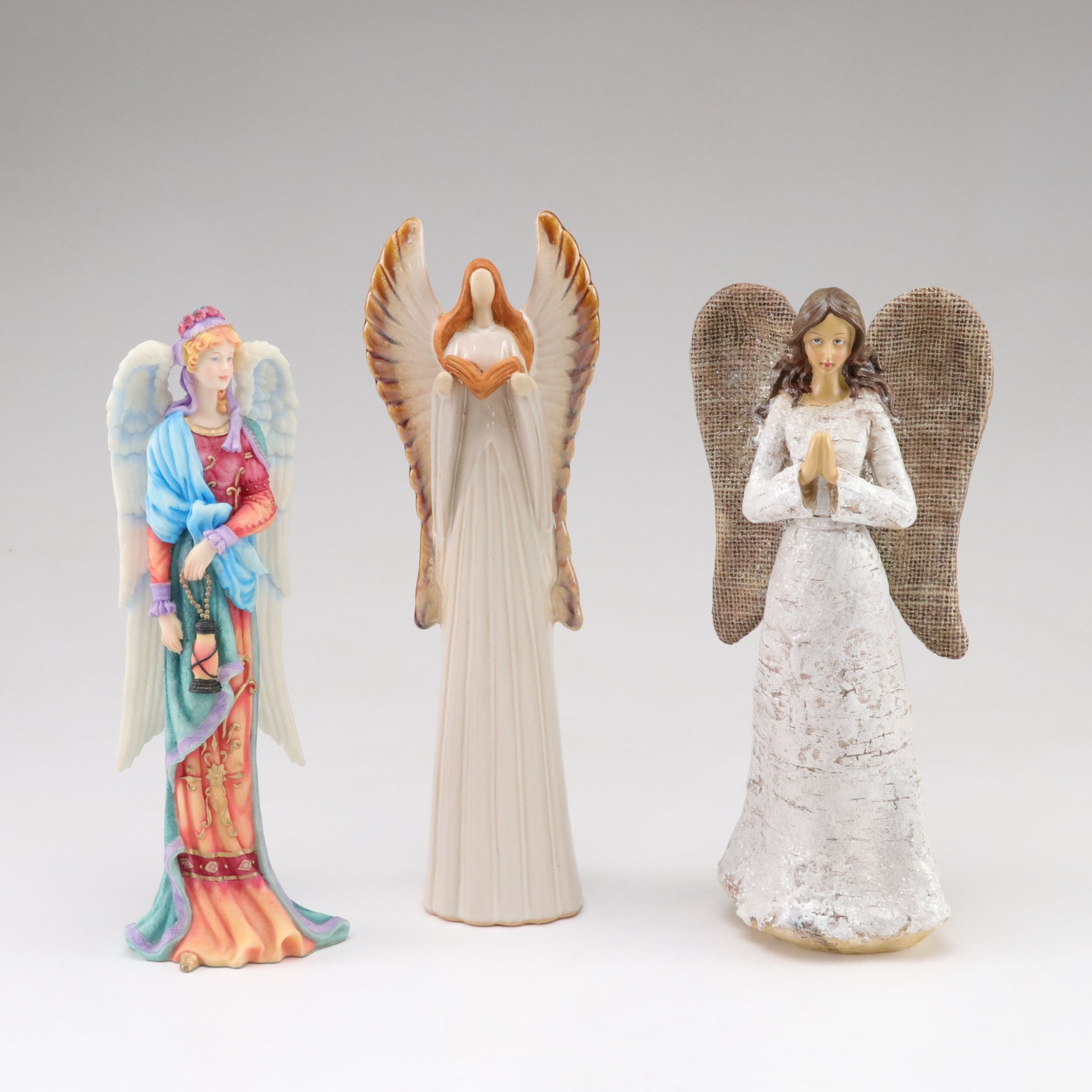 Lenox "The Angel of Light" with Other Angel Figurines