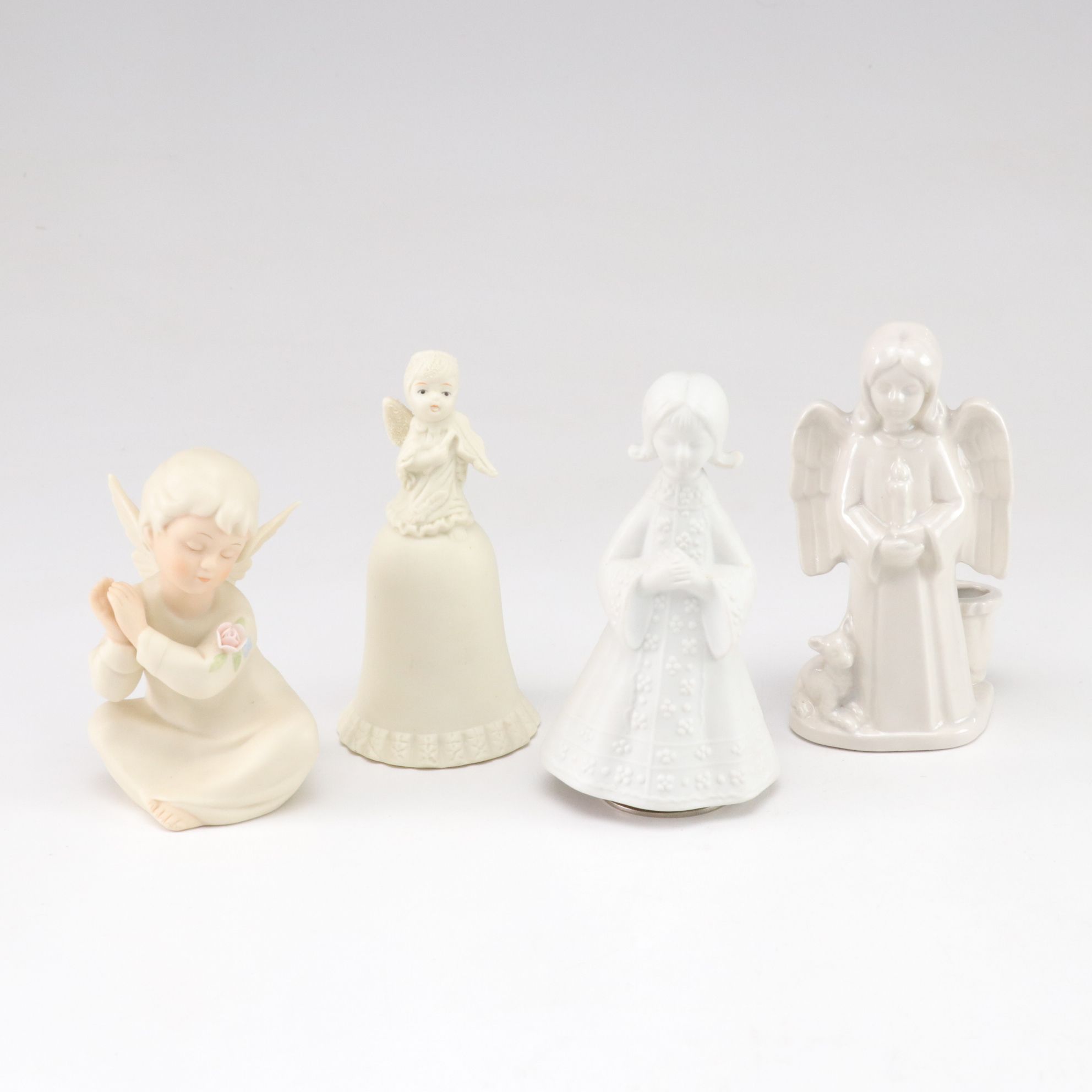 Lenox "The Angel of Light" with Other Angel Figurines