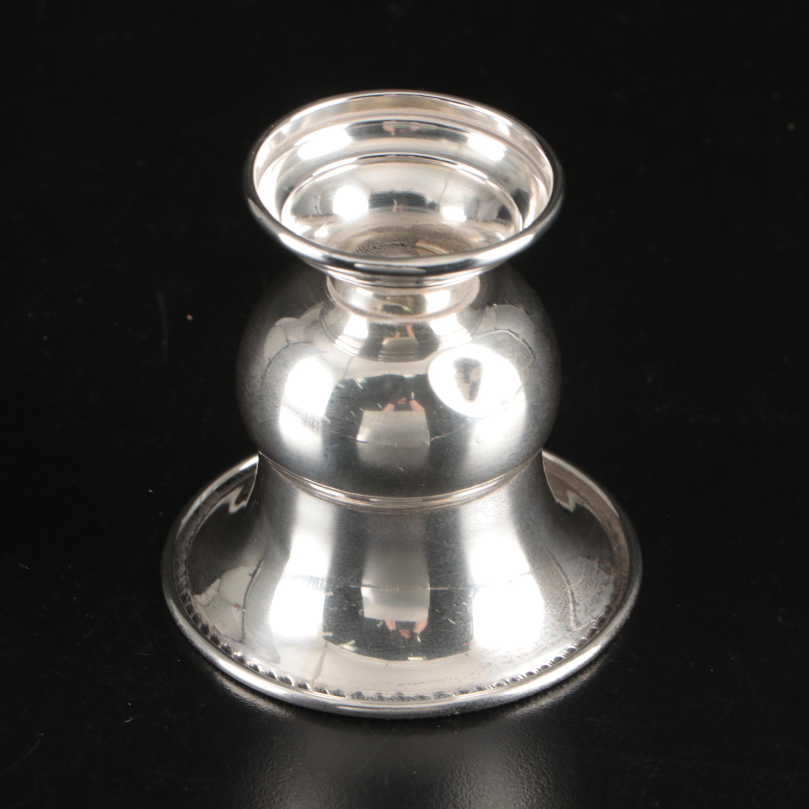 Wee-Folk's Sterling Children's Cup with Diminutive Urn and Silver Plate Cup