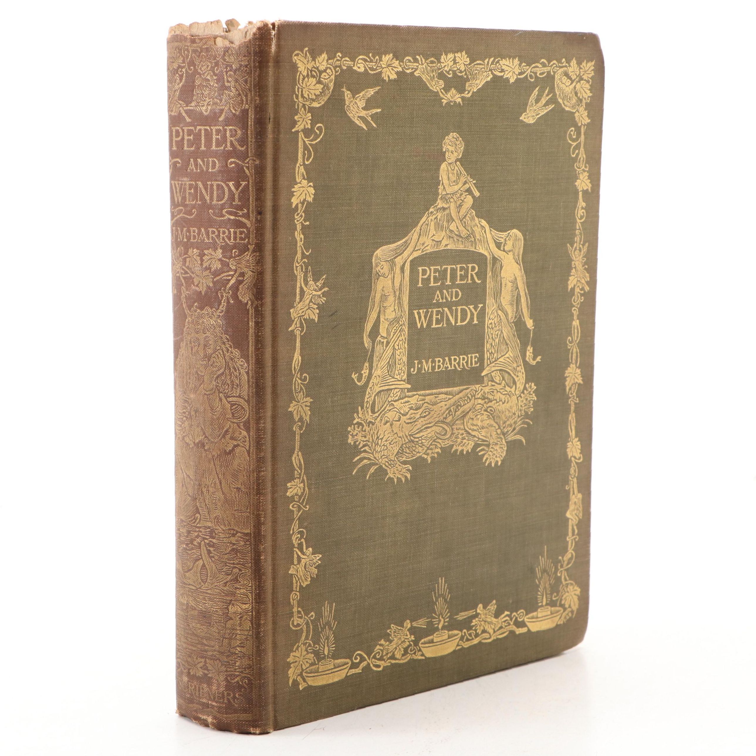 First American Edition "Peter and Wendy" by J. M. Barrie, 1911