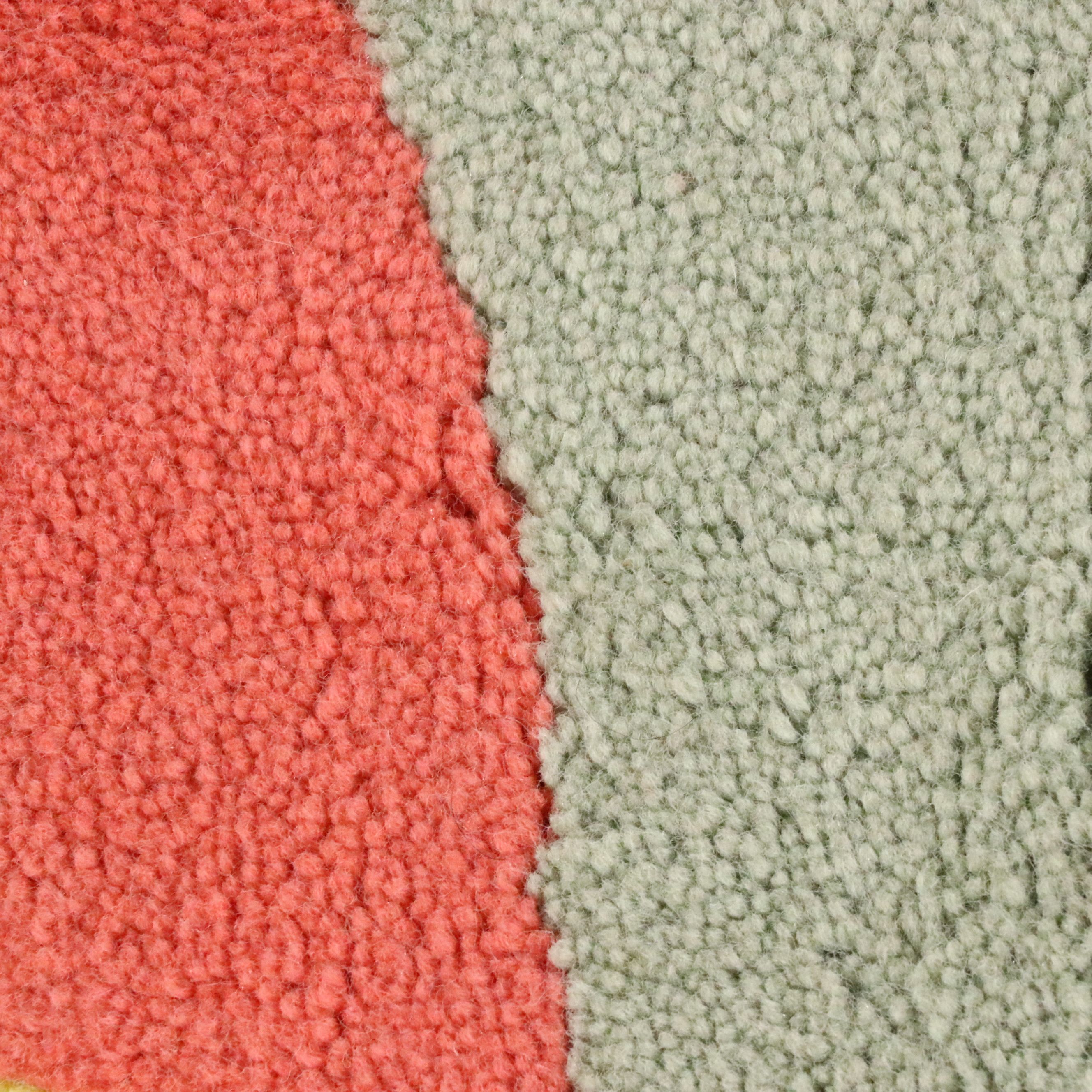 12' x 12' Machine Made Modernist Style Floral Room-Sized Rug