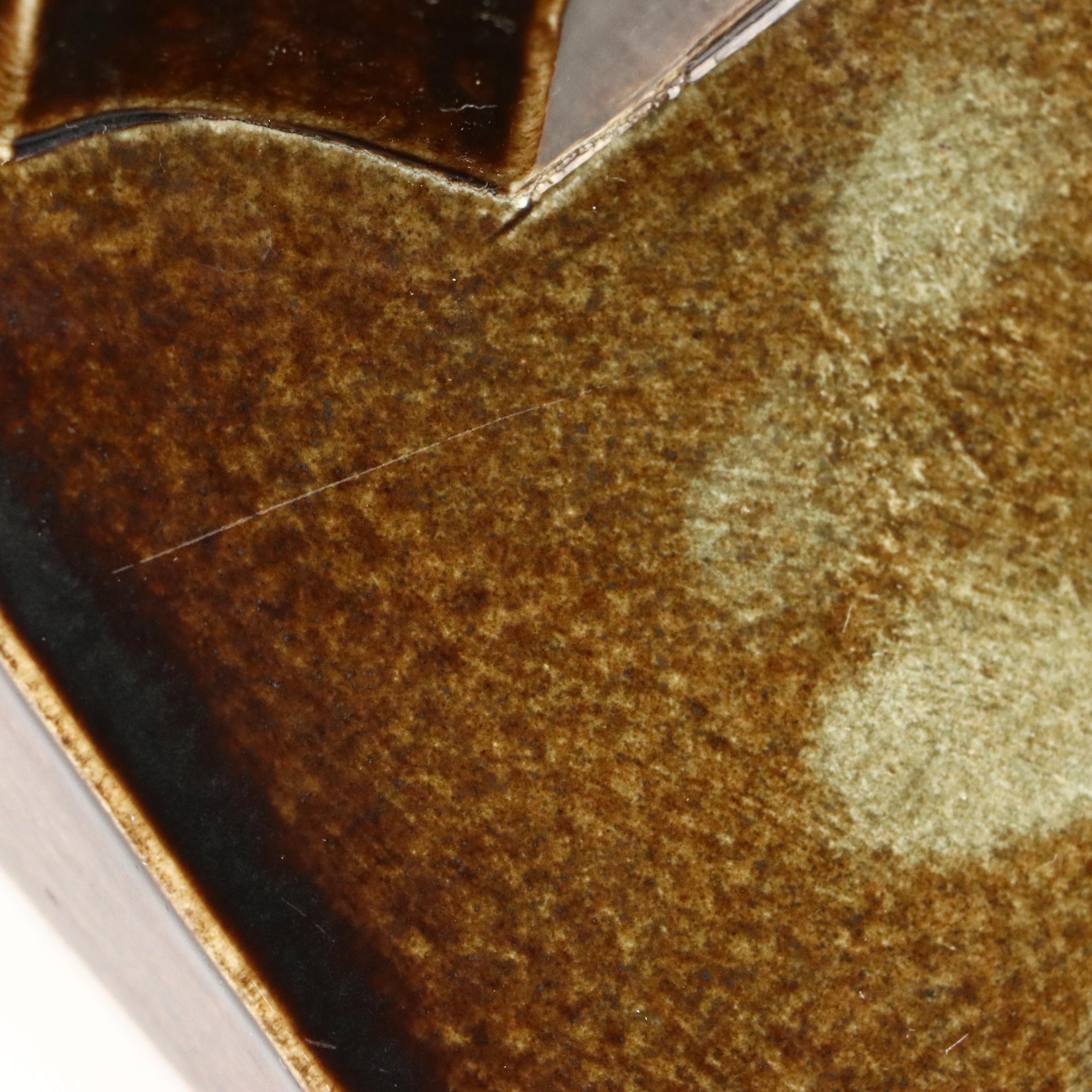 Rookwood Mid Century Modern Rectangular Ceramic Planter, 1953