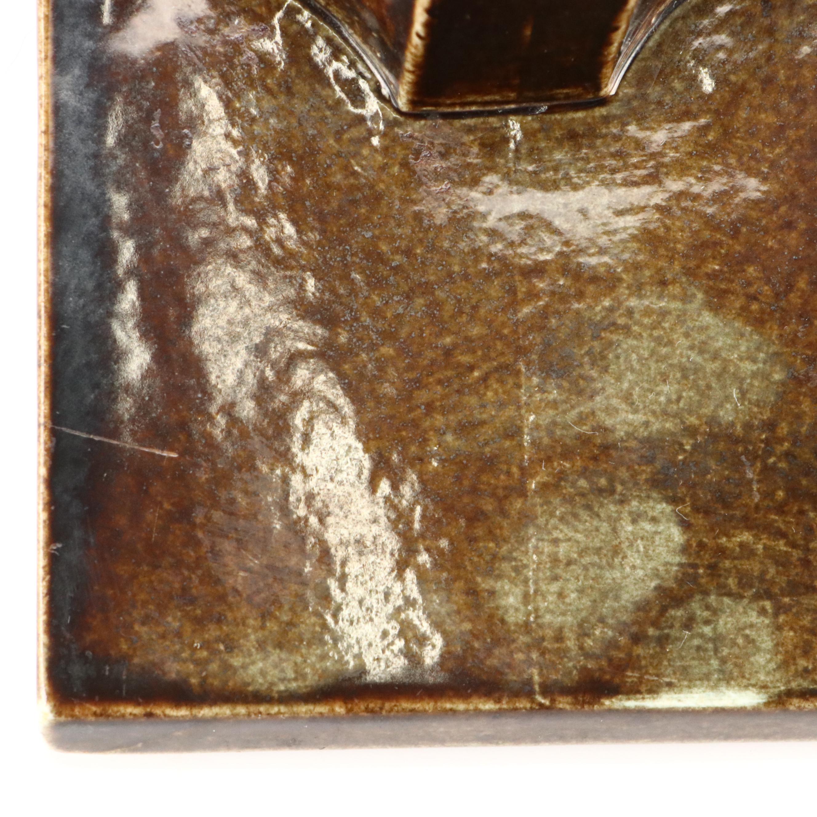 Rookwood Mid Century Modern Rectangular Ceramic Planter, 1953