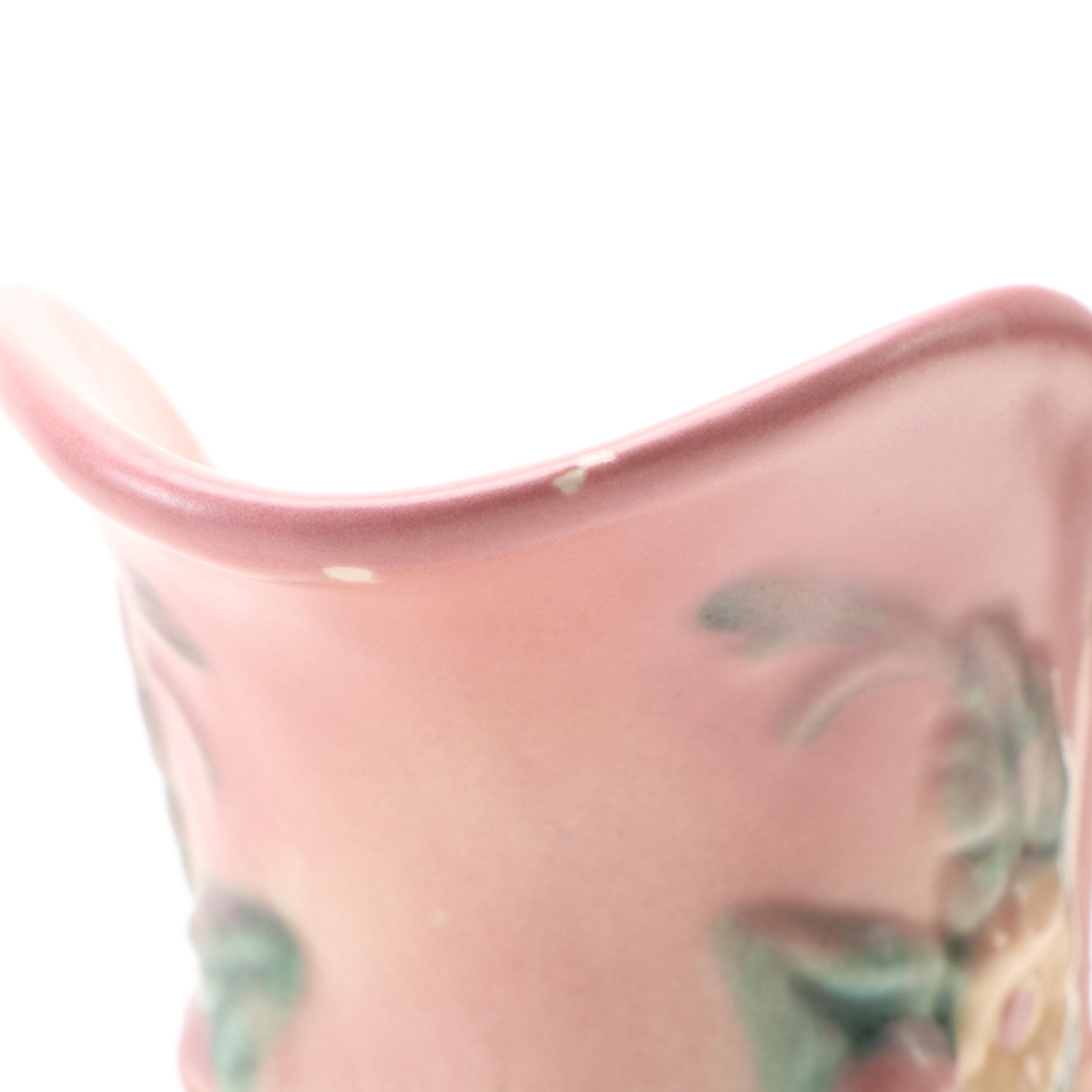 Hull Pottery "Wildflower" Fan and Cornucopia Vases