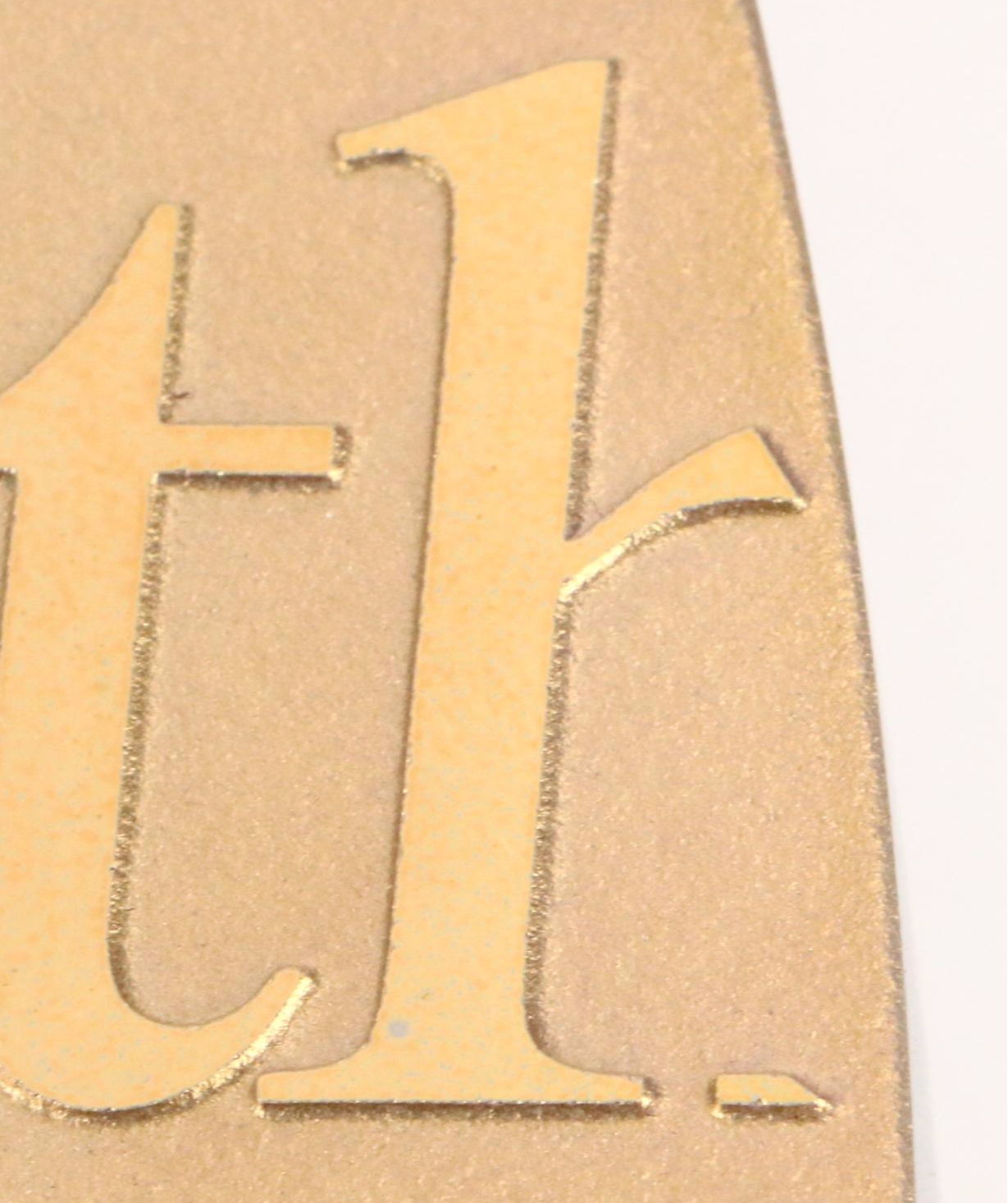 Schlanser Design Studio House Blessing Glass Art Plate, 2007