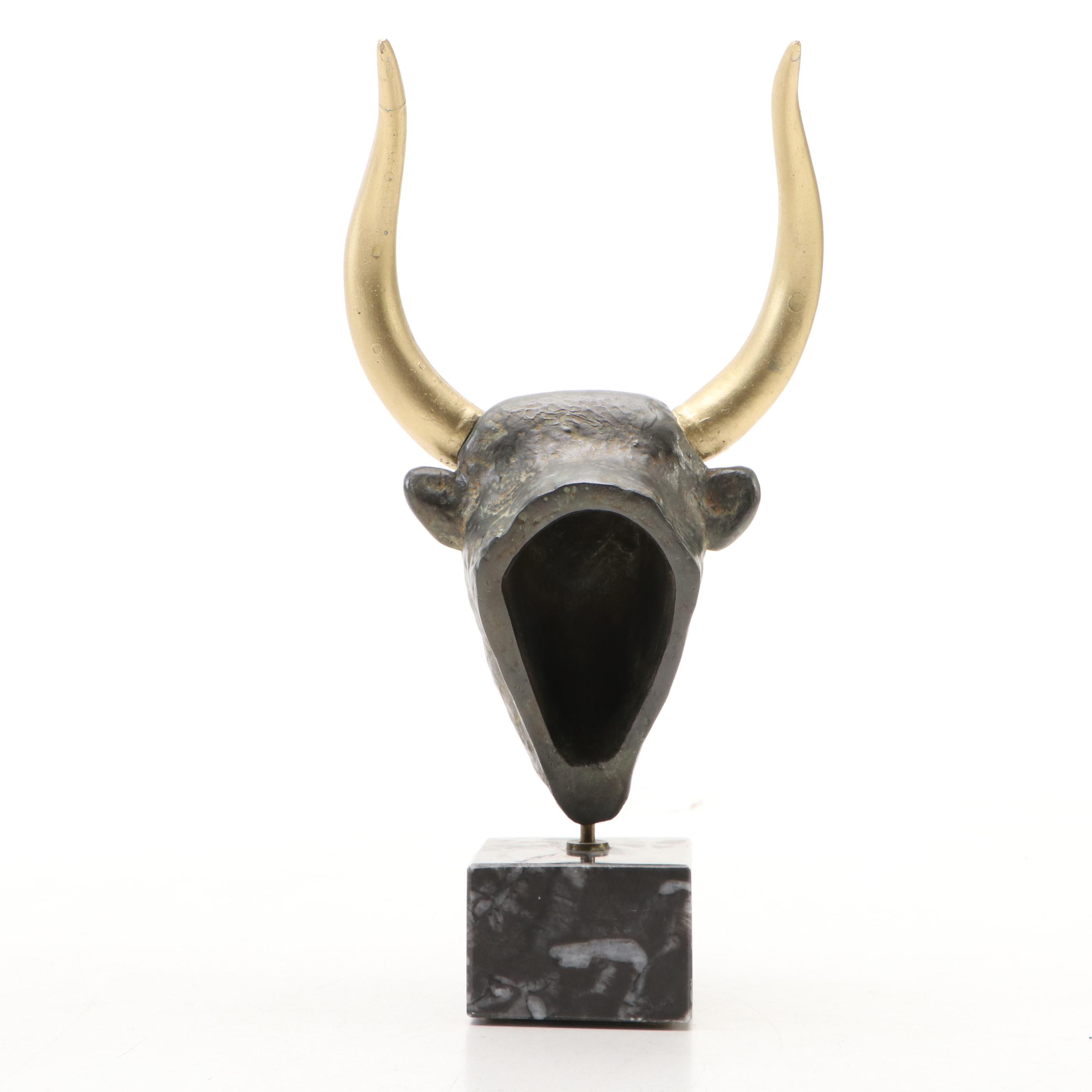 Eleganza Ltd. Spinx and Minoan Bull Bookends