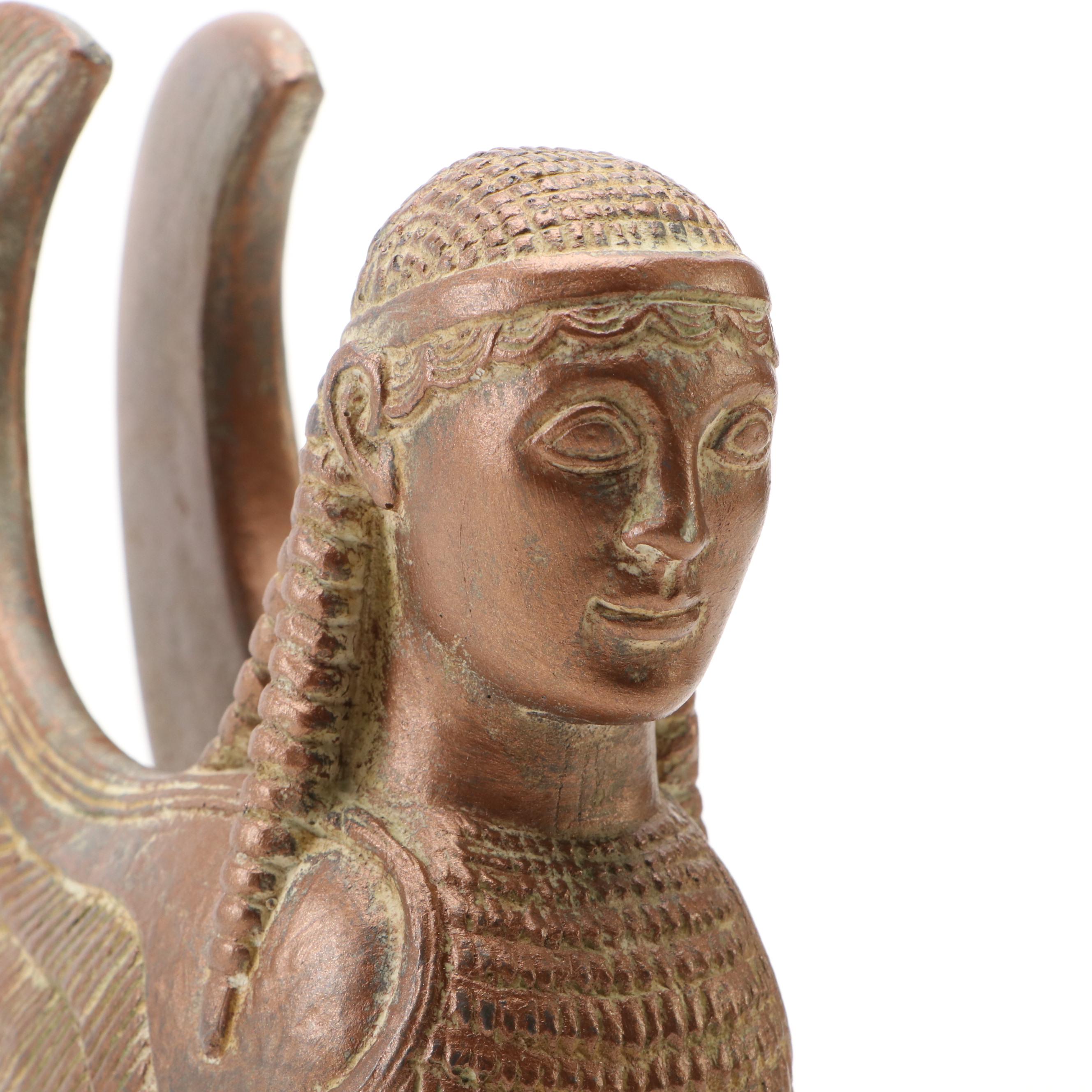 Eleganza Ltd. Spinx and Minoan Bull Bookends