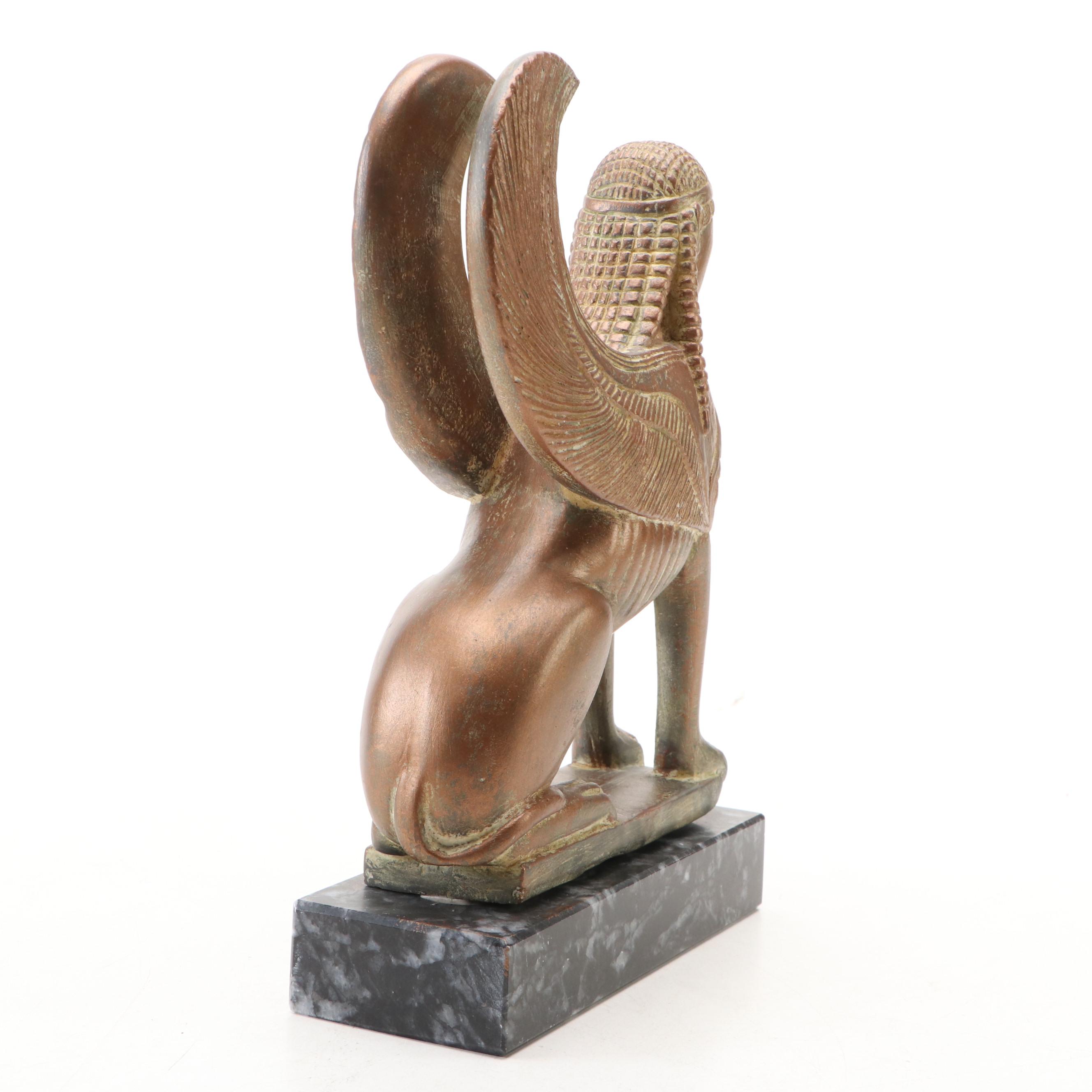 Eleganza Ltd. Spinx and Minoan Bull Bookends