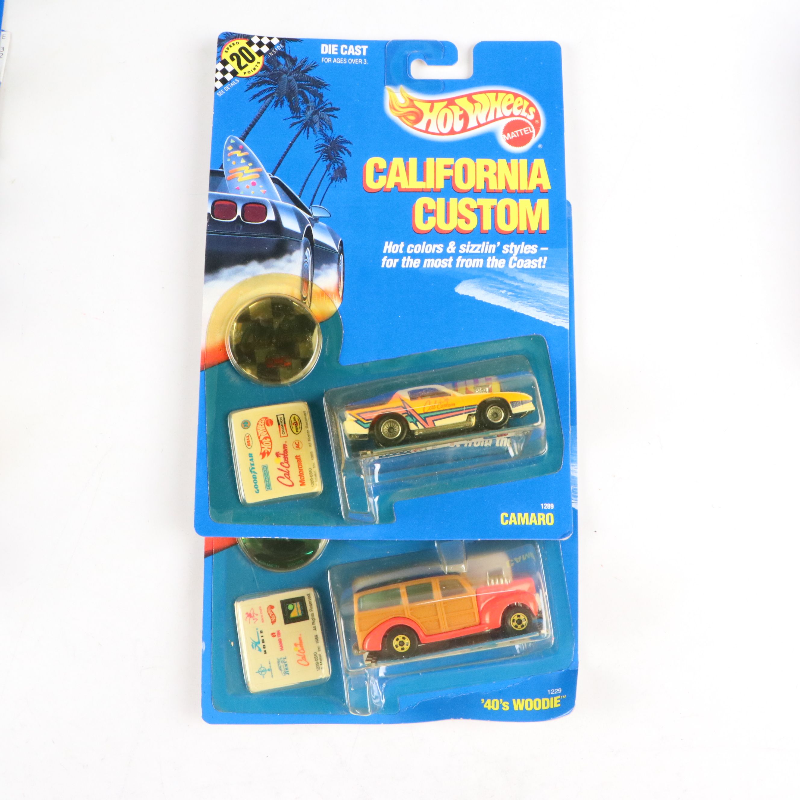 Hot Wheels "Lamborghini Diablo," "1993 Camaro" and More Toy Cars