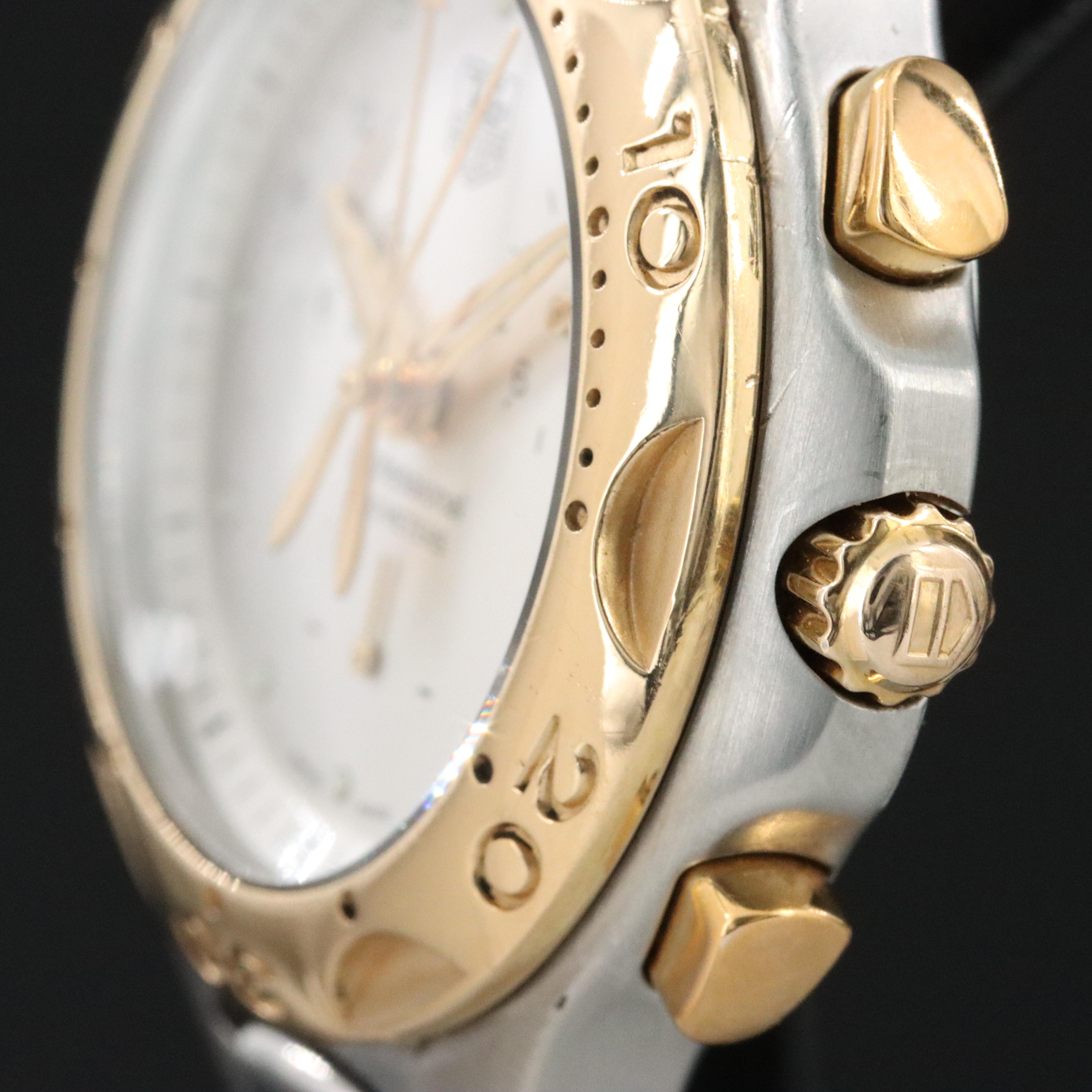 TAG Heuer Kirium 18K & Steel Chronograph Watch