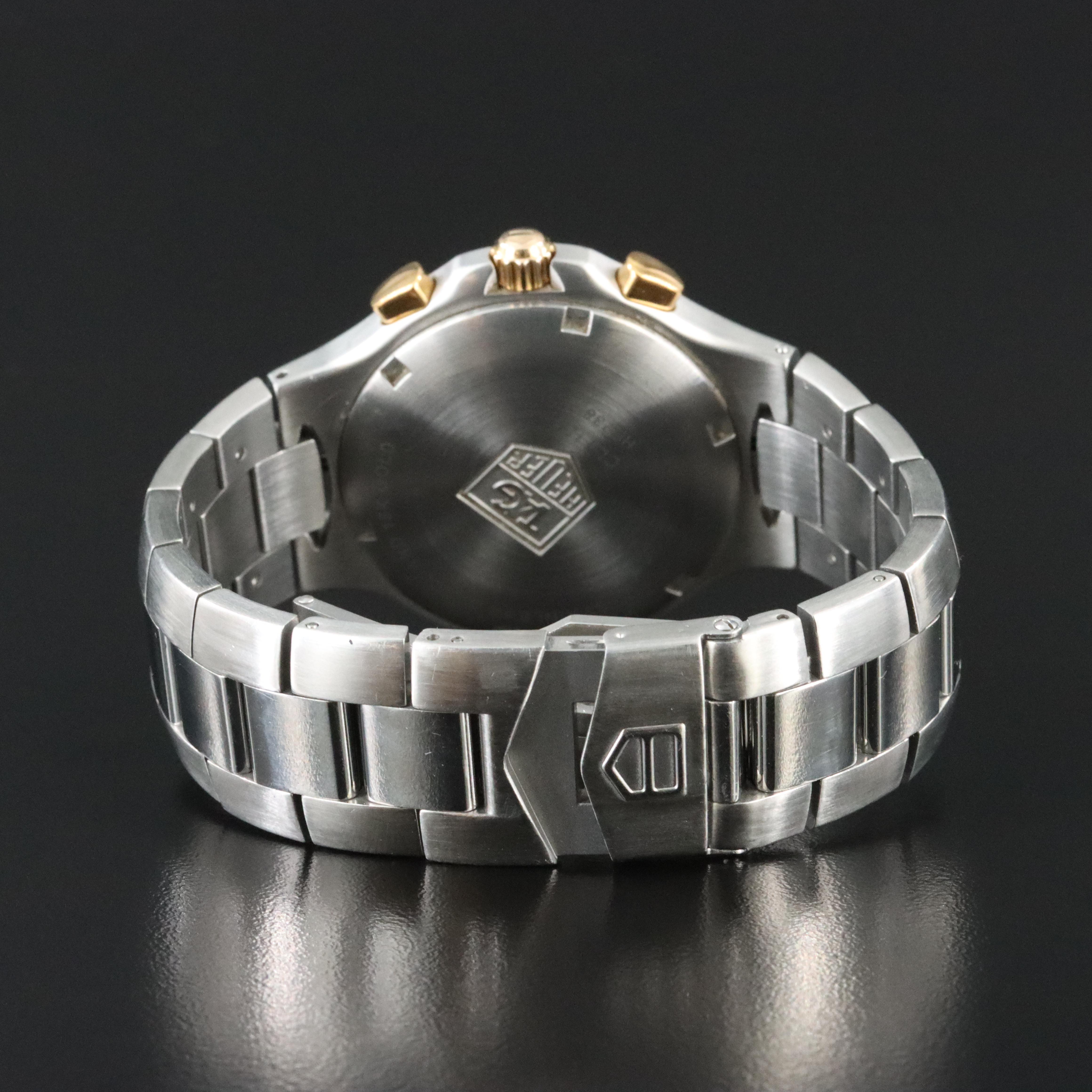 TAG Heuer Kirium 18K & Steel Chronograph Watch