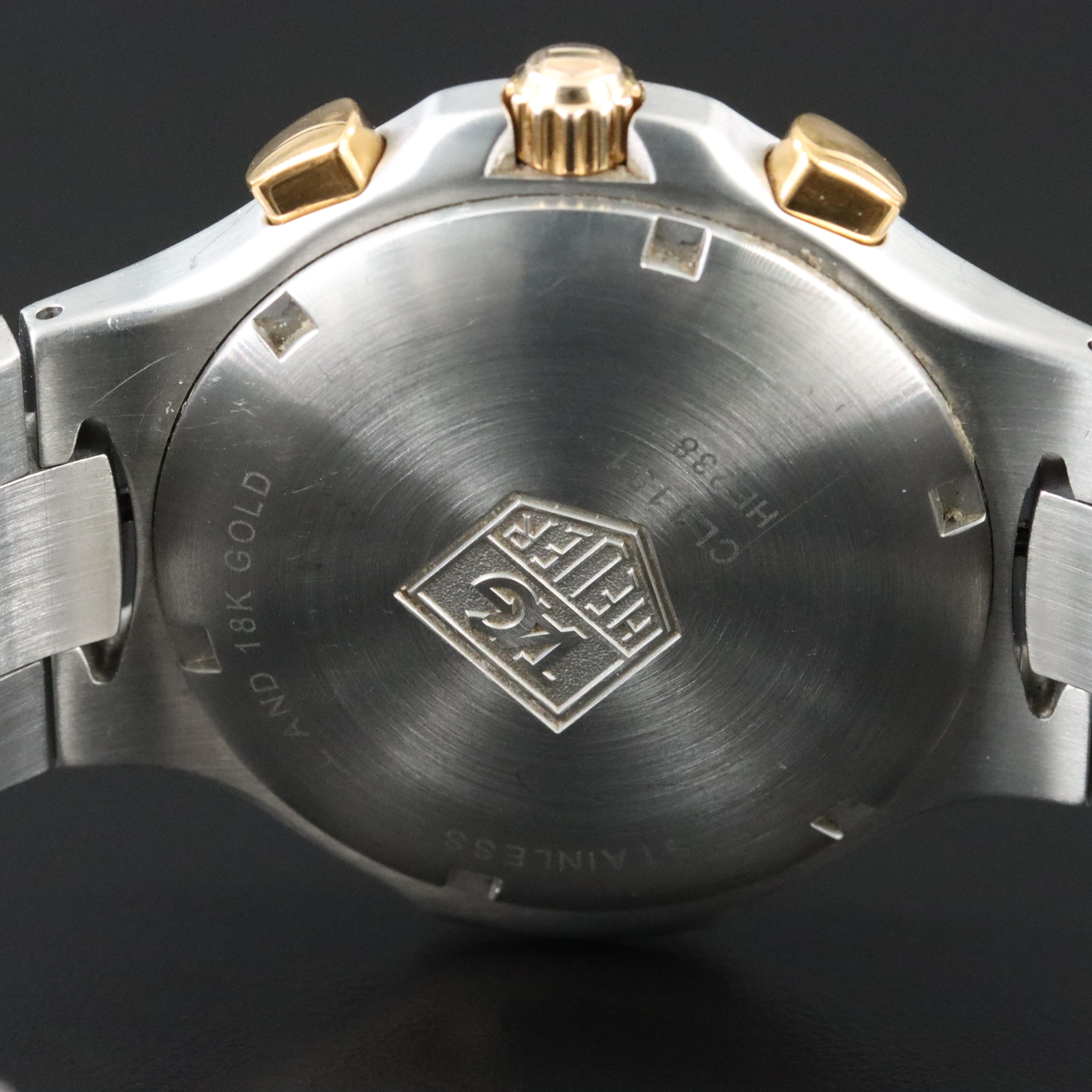 TAG Heuer Kirium 18K & Steel Chronograph Watch