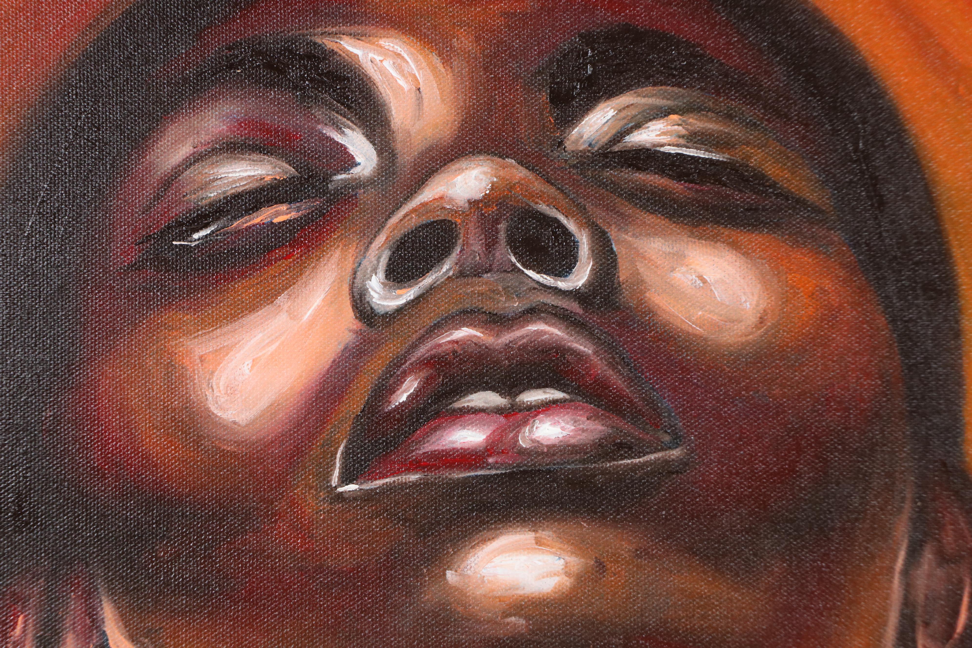 Oluwakemi Omowaire Untitled Oil Portrait, 21st Century