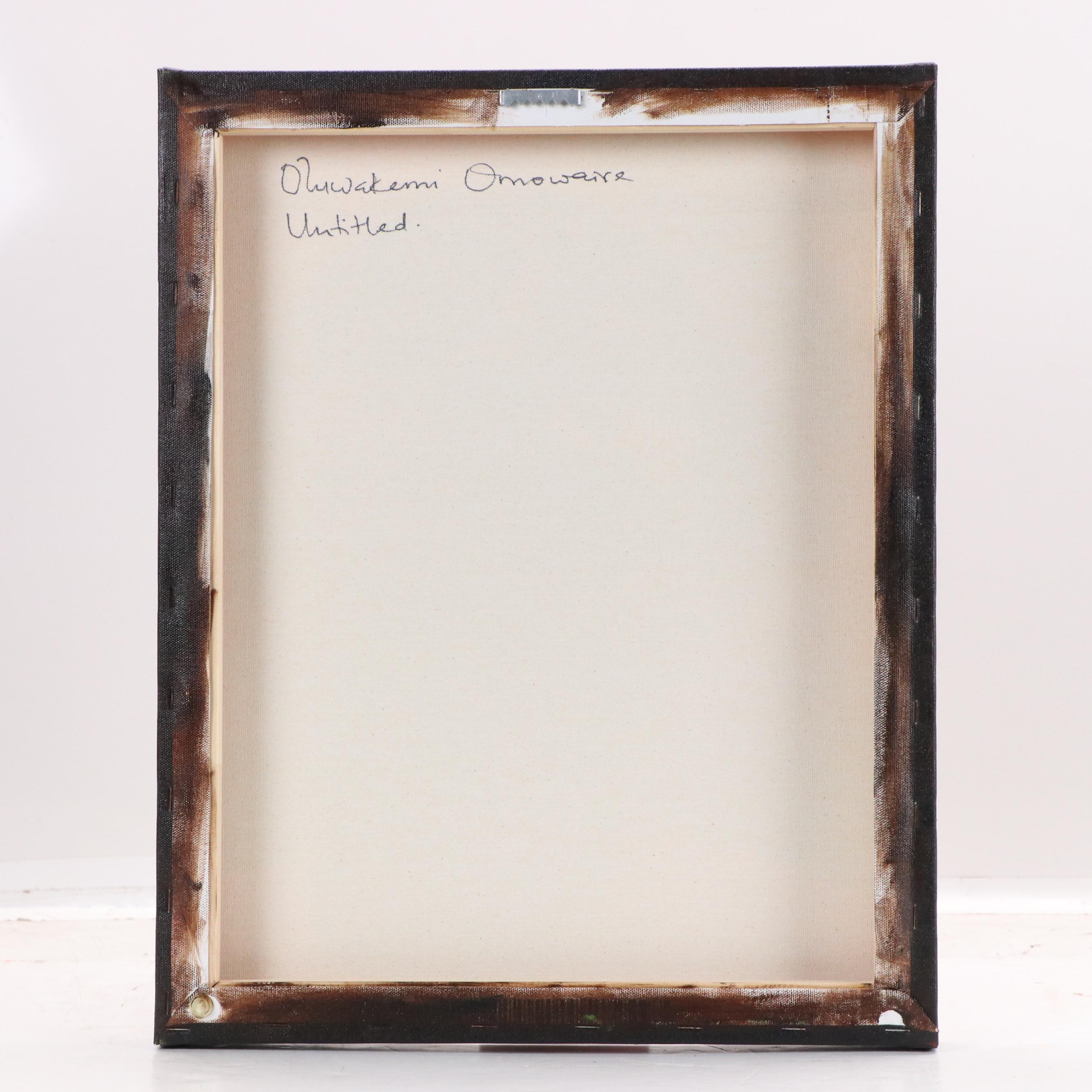 Oluwakemi Omowaire Untitled Oil Portrait, 21st Century