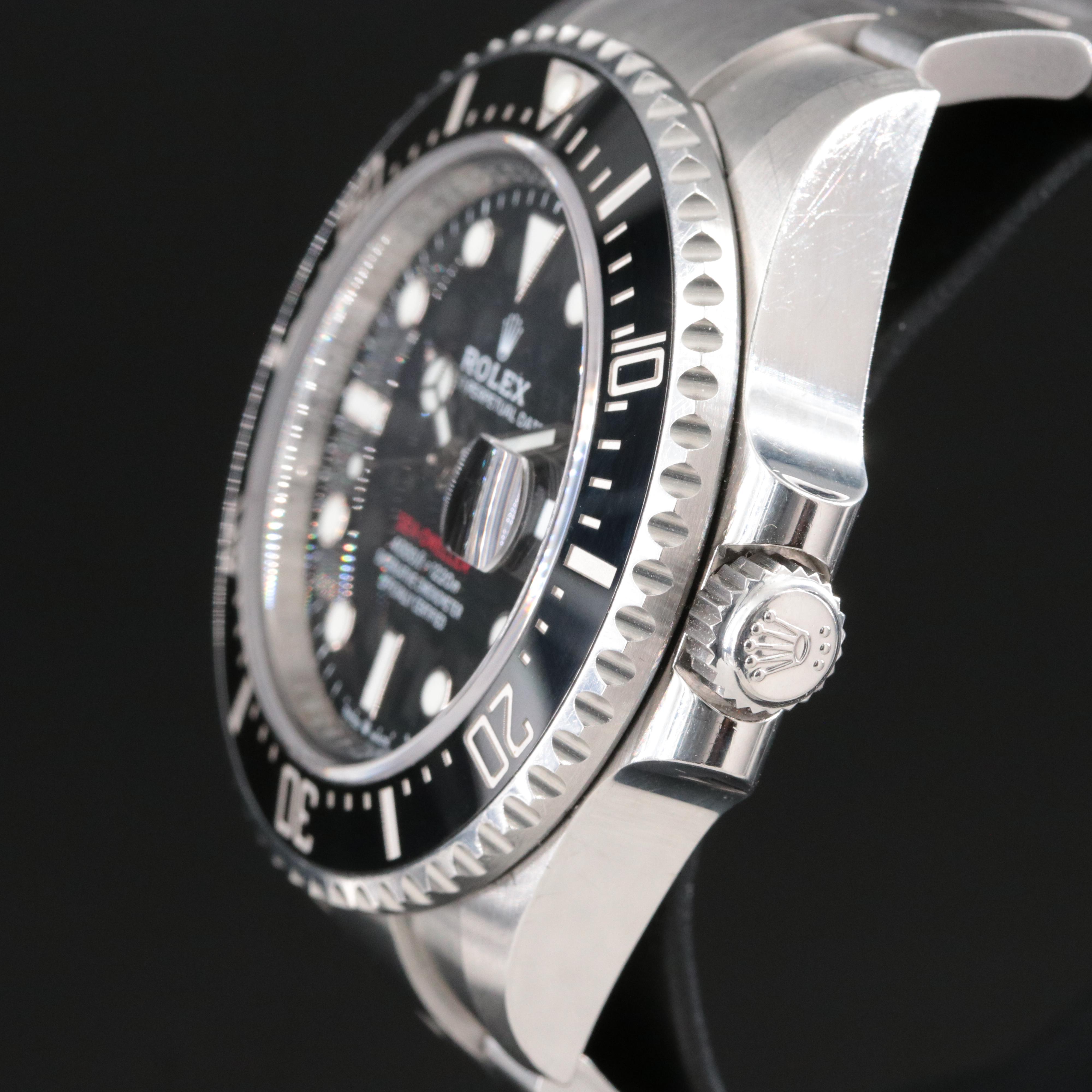 Rolex Sea-Dweller Red Letter Model 126600 Watch