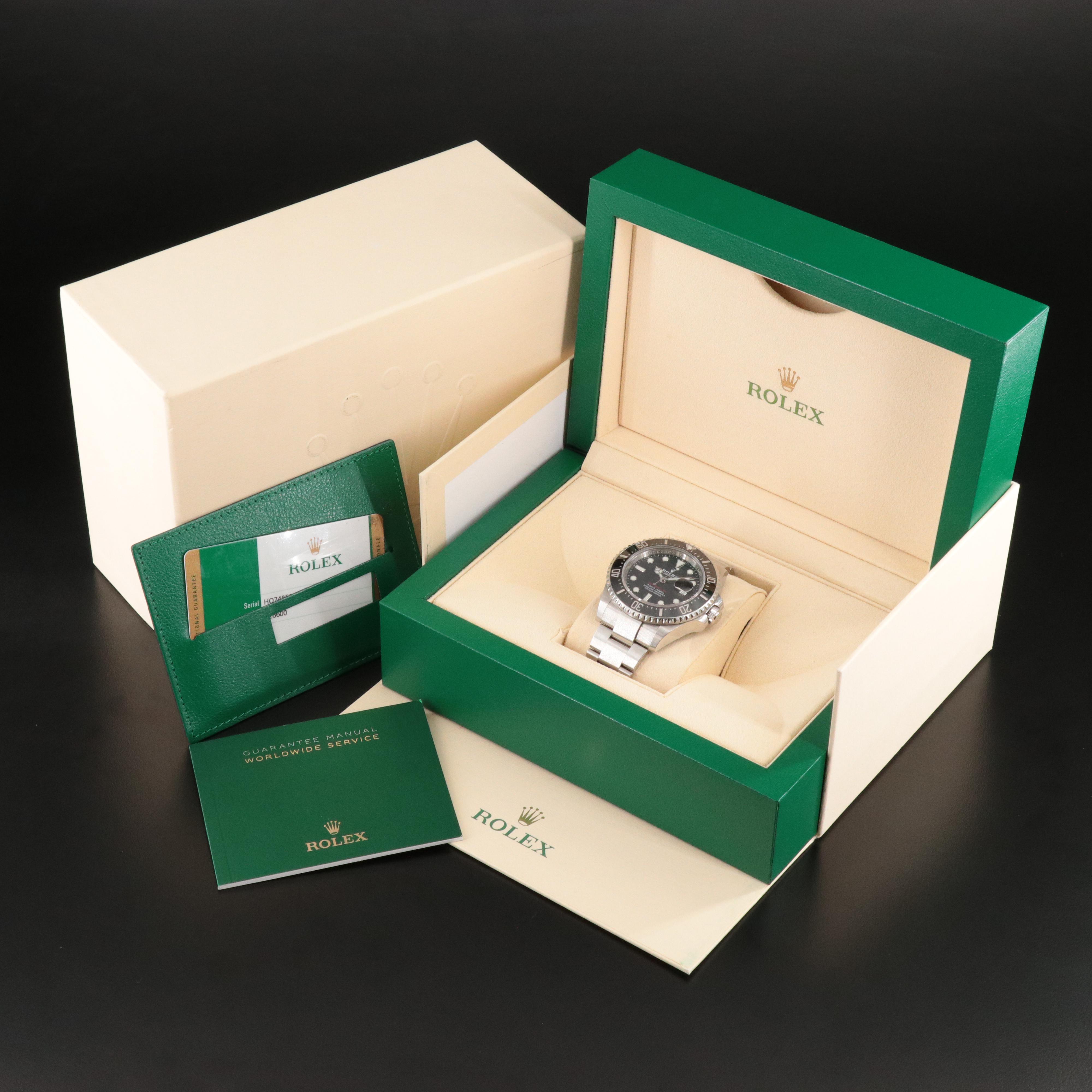 Rolex Sea-Dweller Red Letter Model 126600 Watch