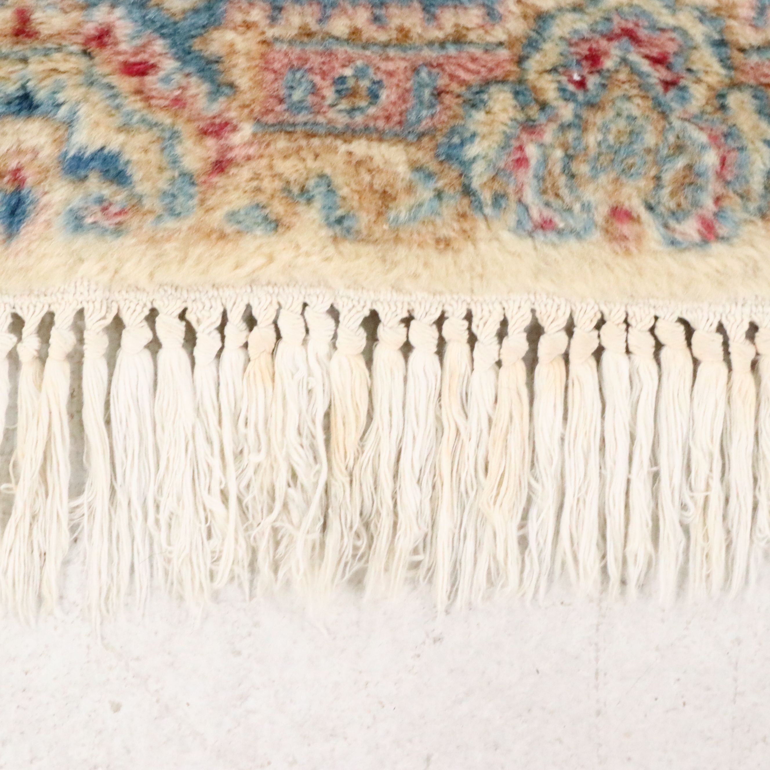 5'11 x 9'4 Hand-Knotted Persian Kerman Area Rug