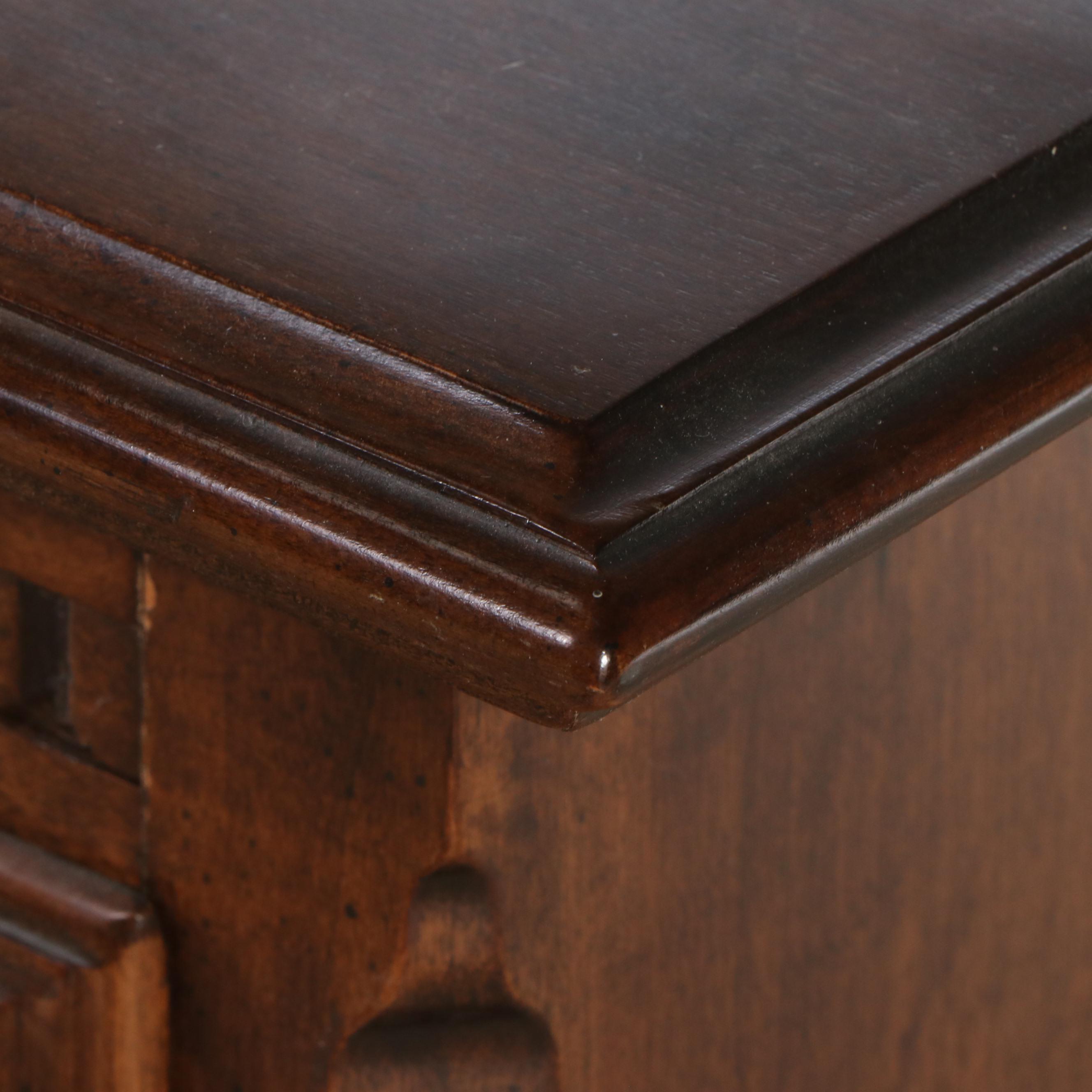 Ethan Allen Federal Style Mahogany China Cabinet