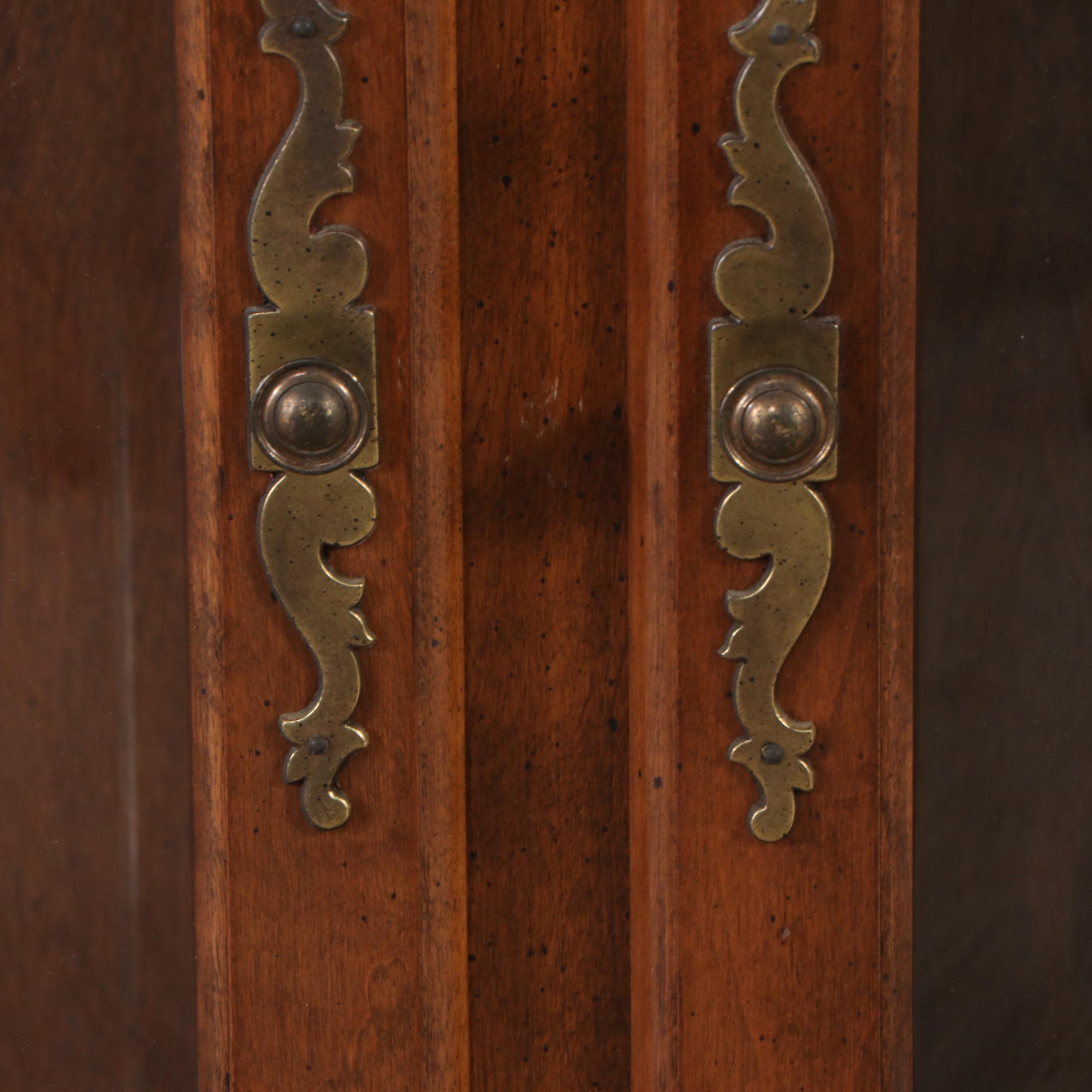 Ethan Allen Federal Style Mahogany China Cabinet