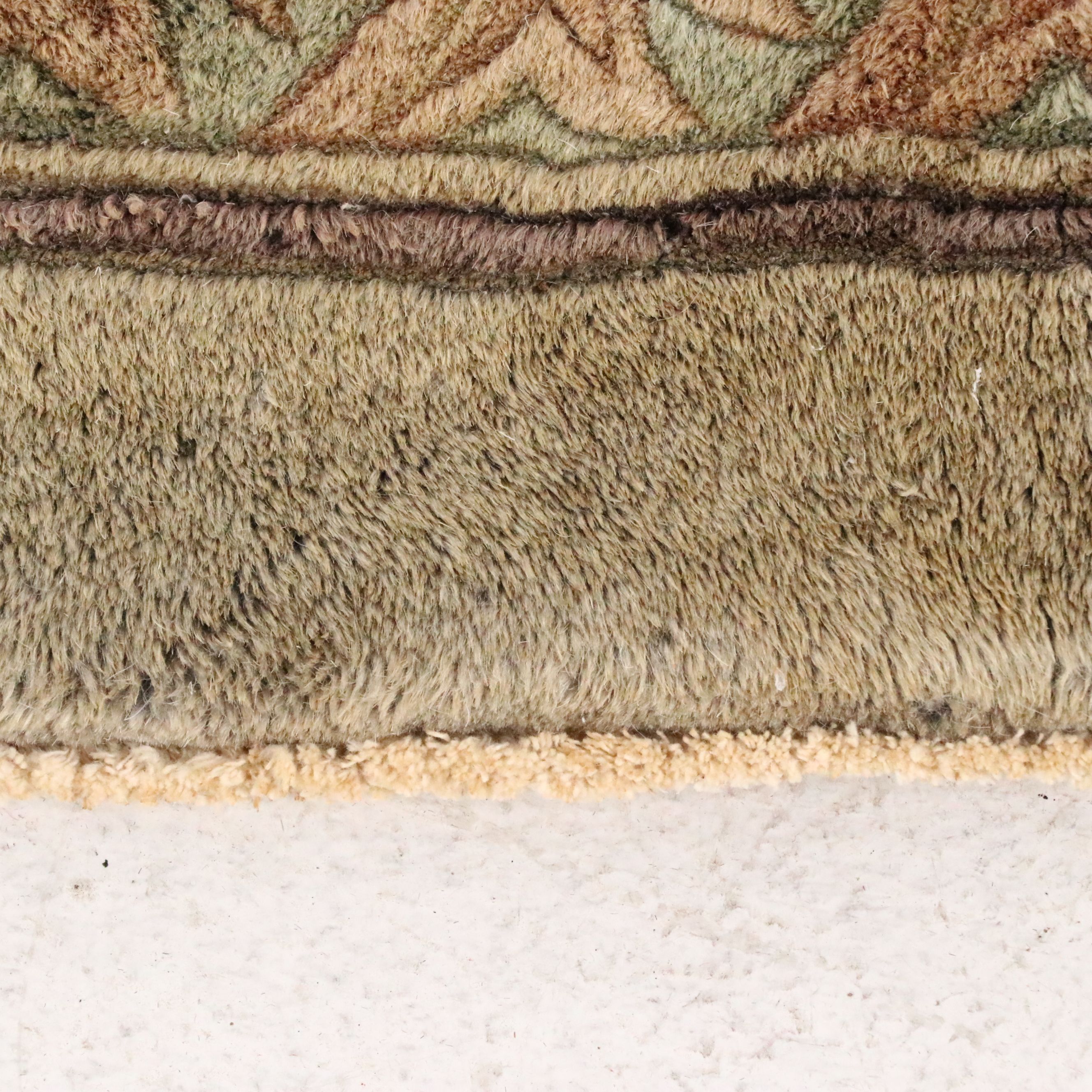 8' x 10'1 Hand-Knotted Sino-French Aubusson Area Rug