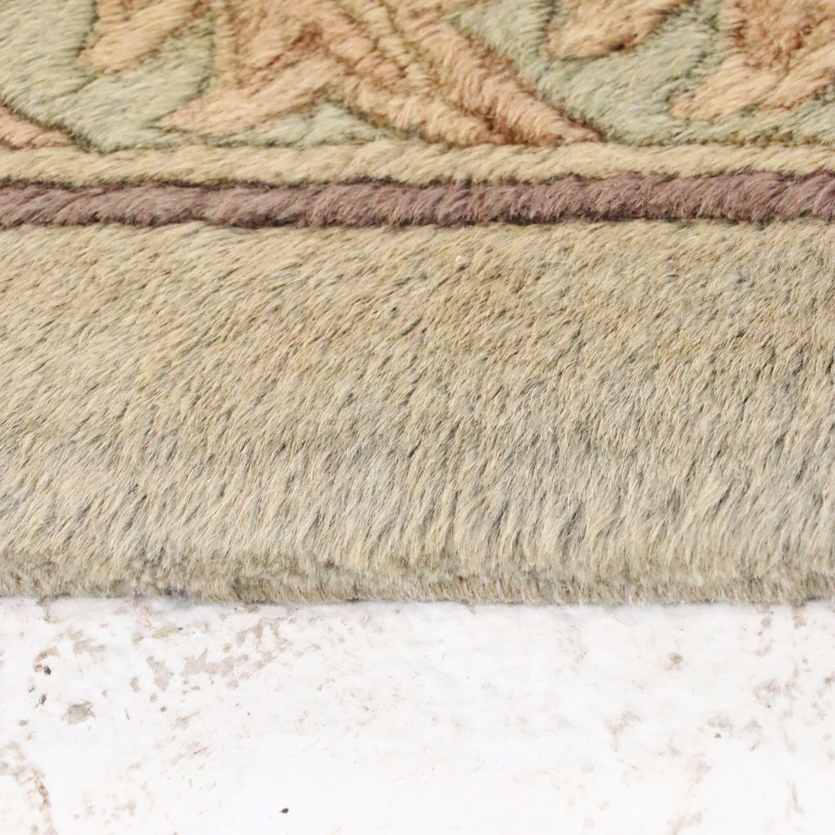 8' x 10'1 Hand-Knotted Sino-French Aubusson Area Rug