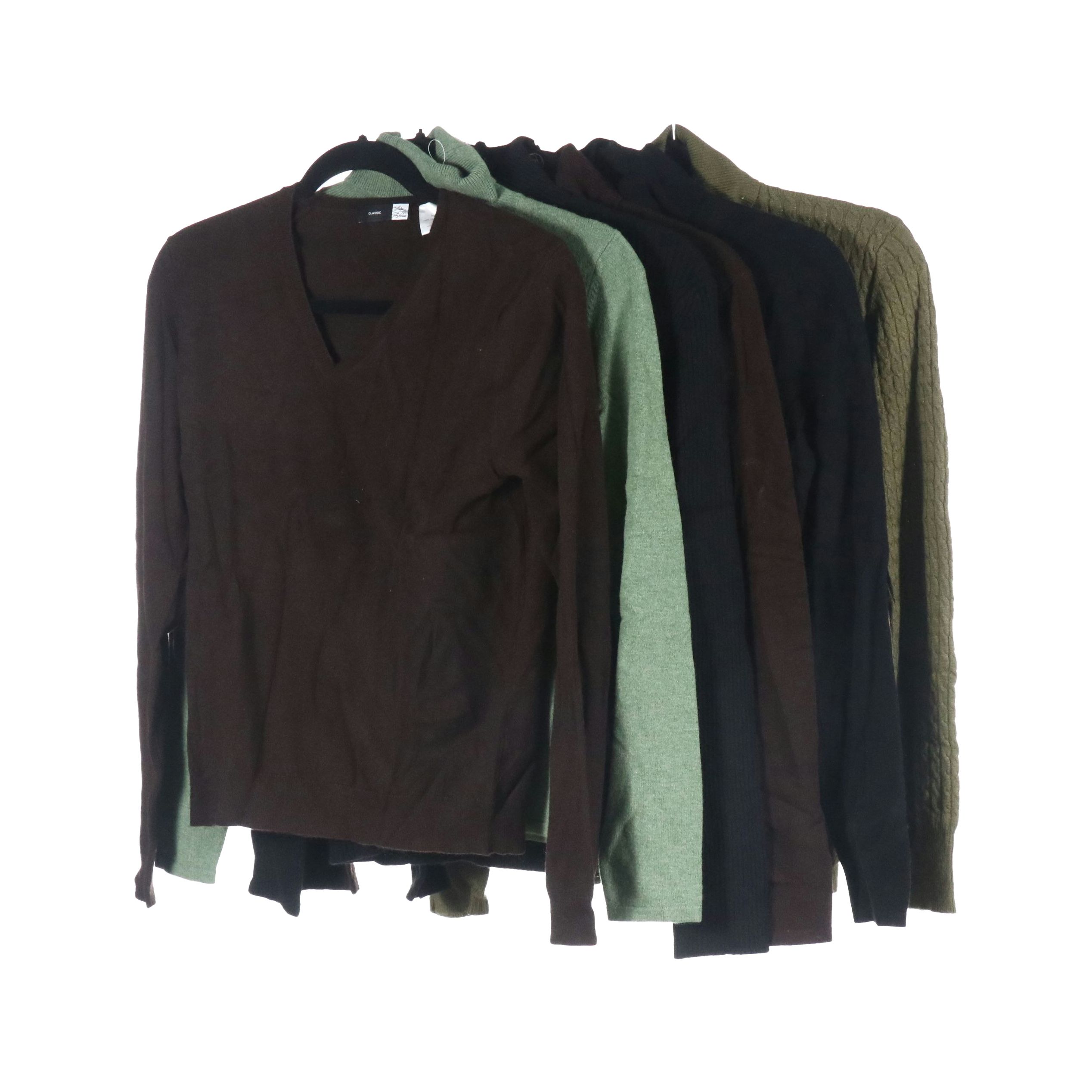 Cashmere and Silk Blend Sweaters from Saks Fifth Ave and Neiman Marcus