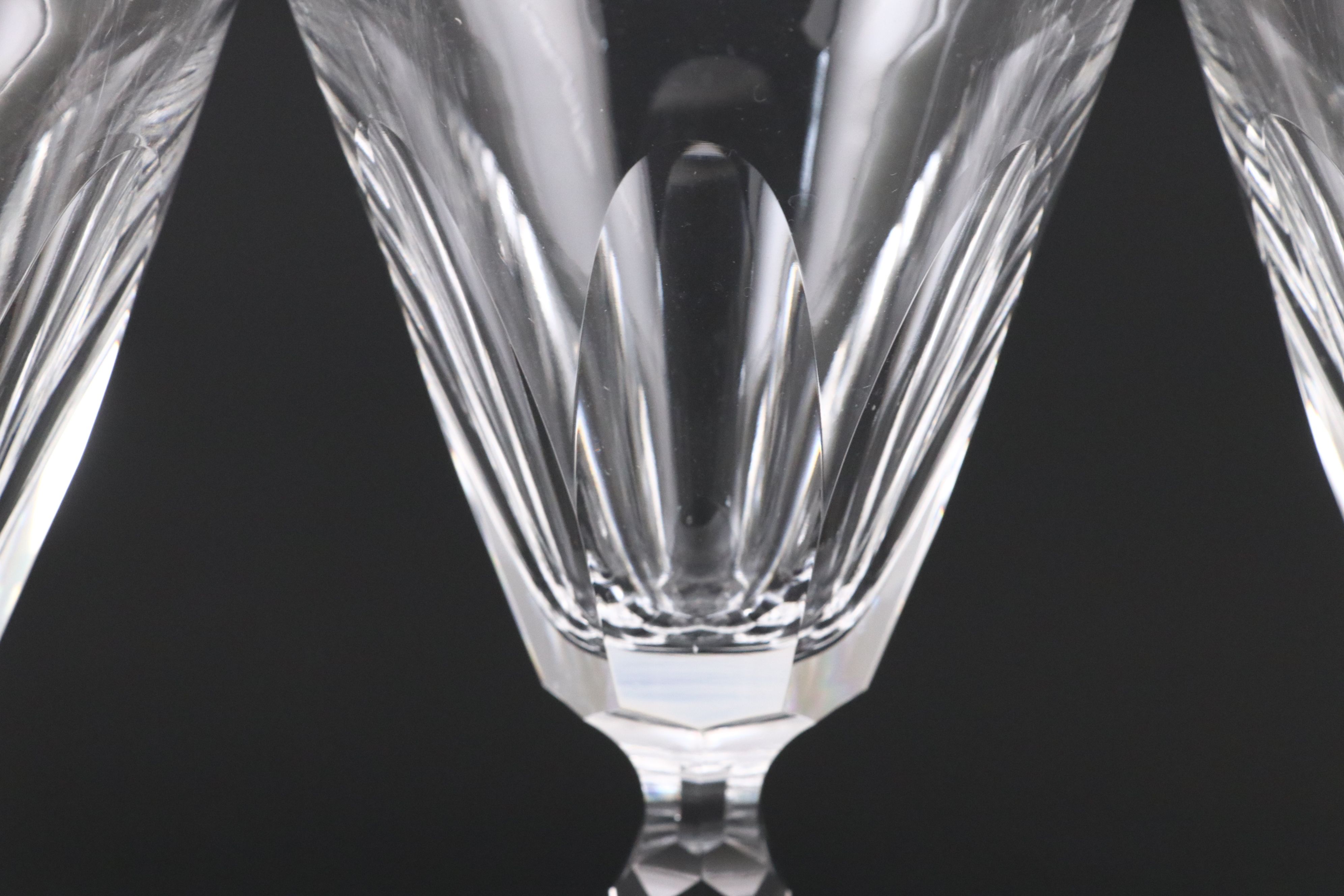 Waterford "Sheila" Crystal Claret Wine Glasses