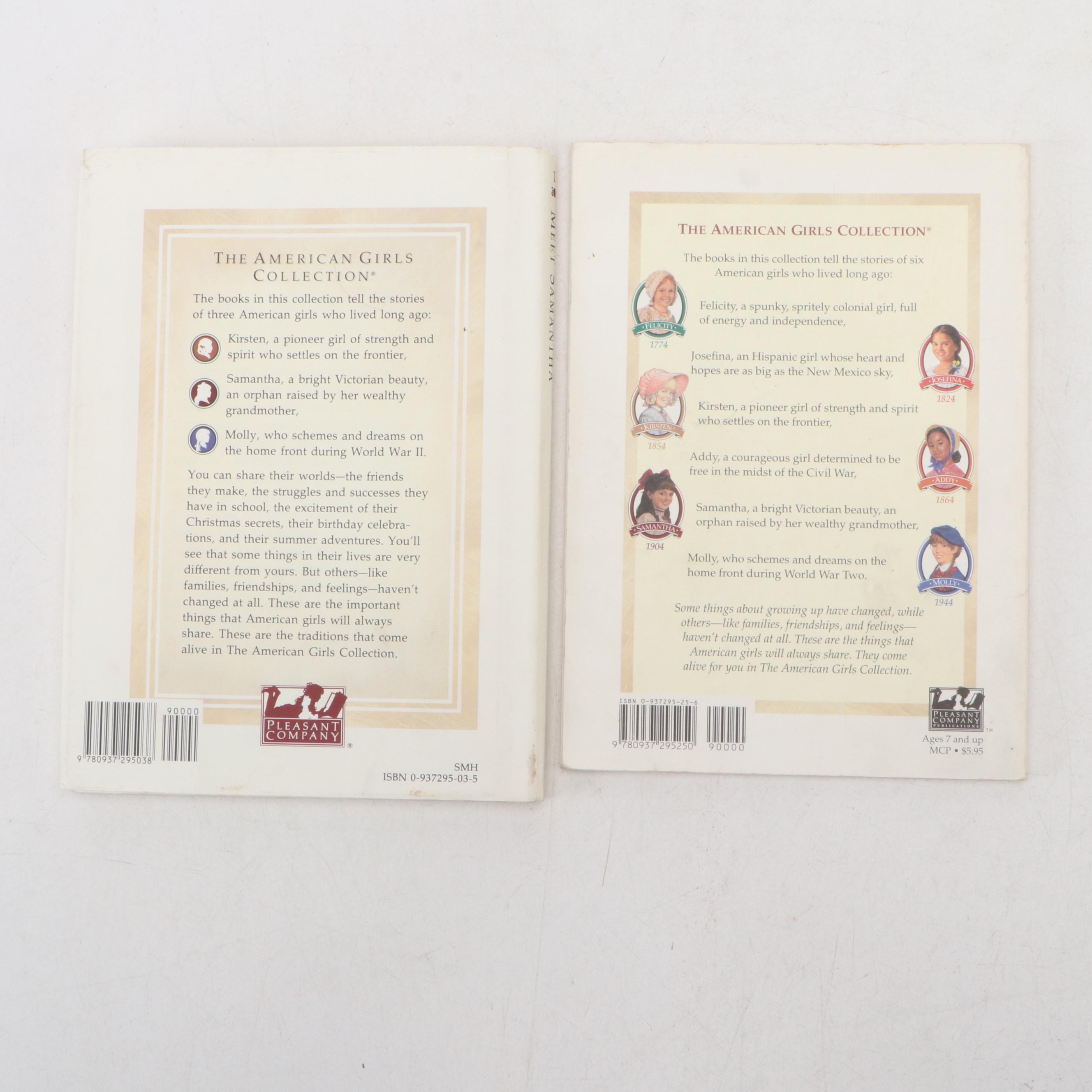 First Edition "Meet Samantha" by Susan S. Adler and Other American Girl Book