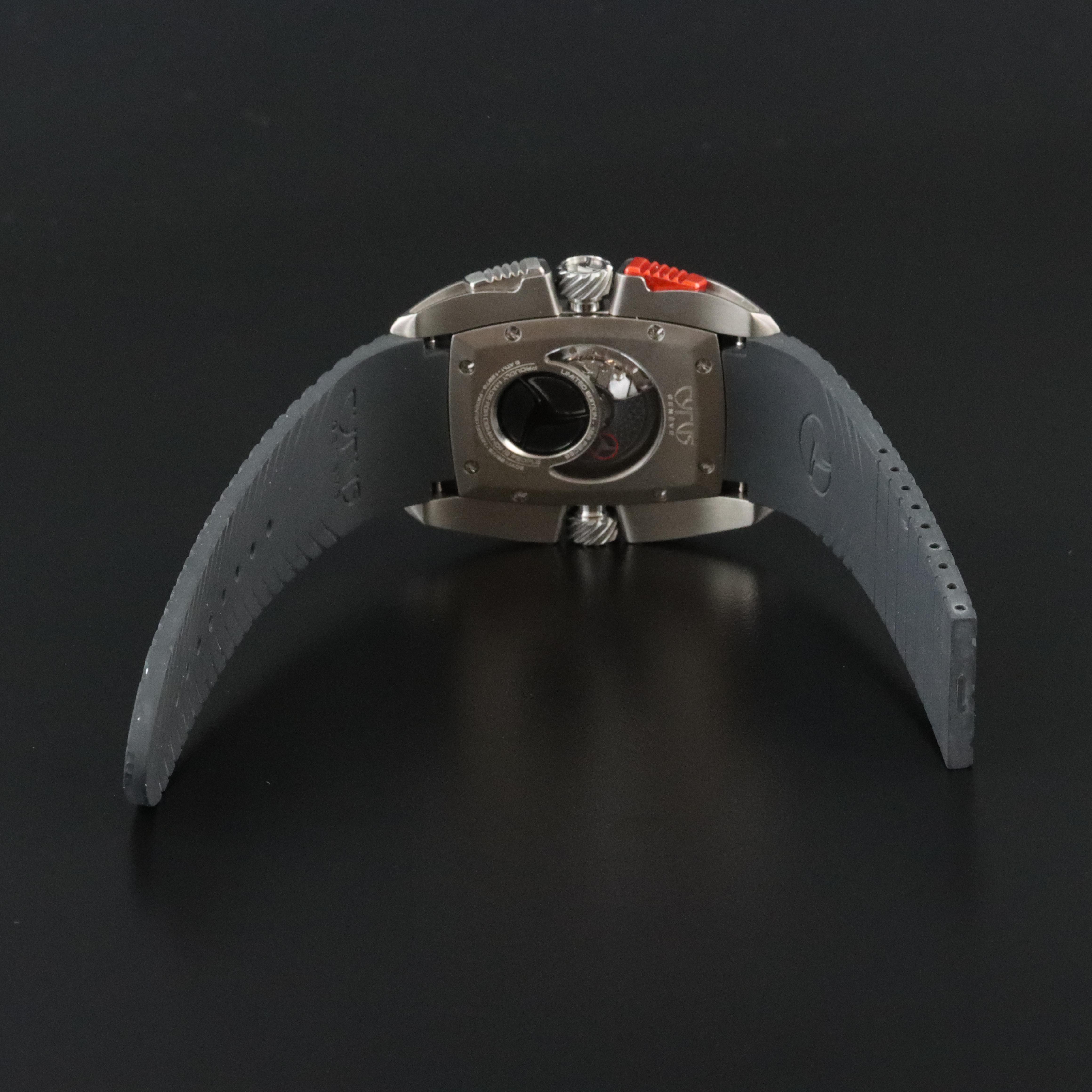 Cyrus Monaco Grand Prix Limited Edition Chronograph Watch