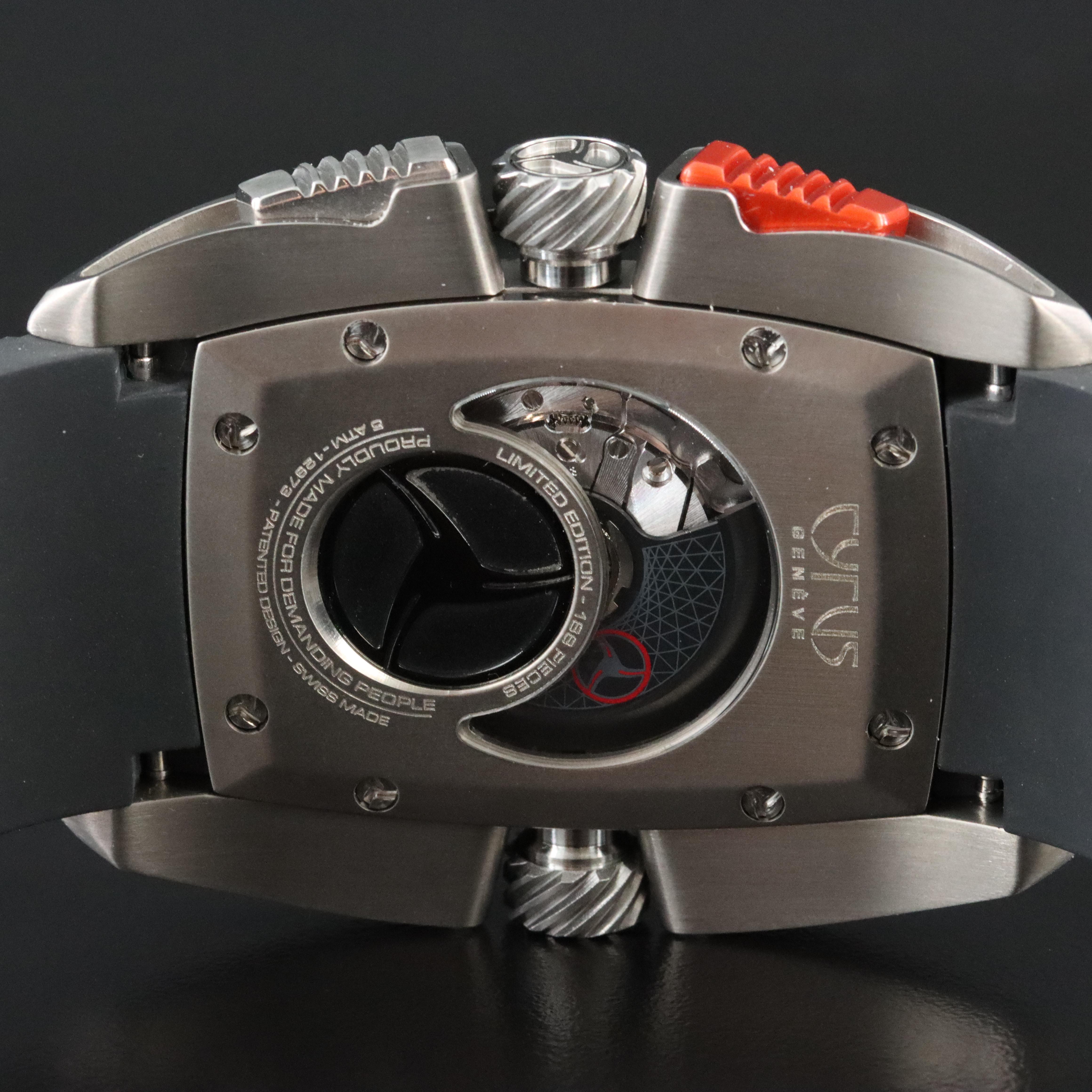 Cyrus Monaco Grand Prix Limited Edition Chronograph Watch