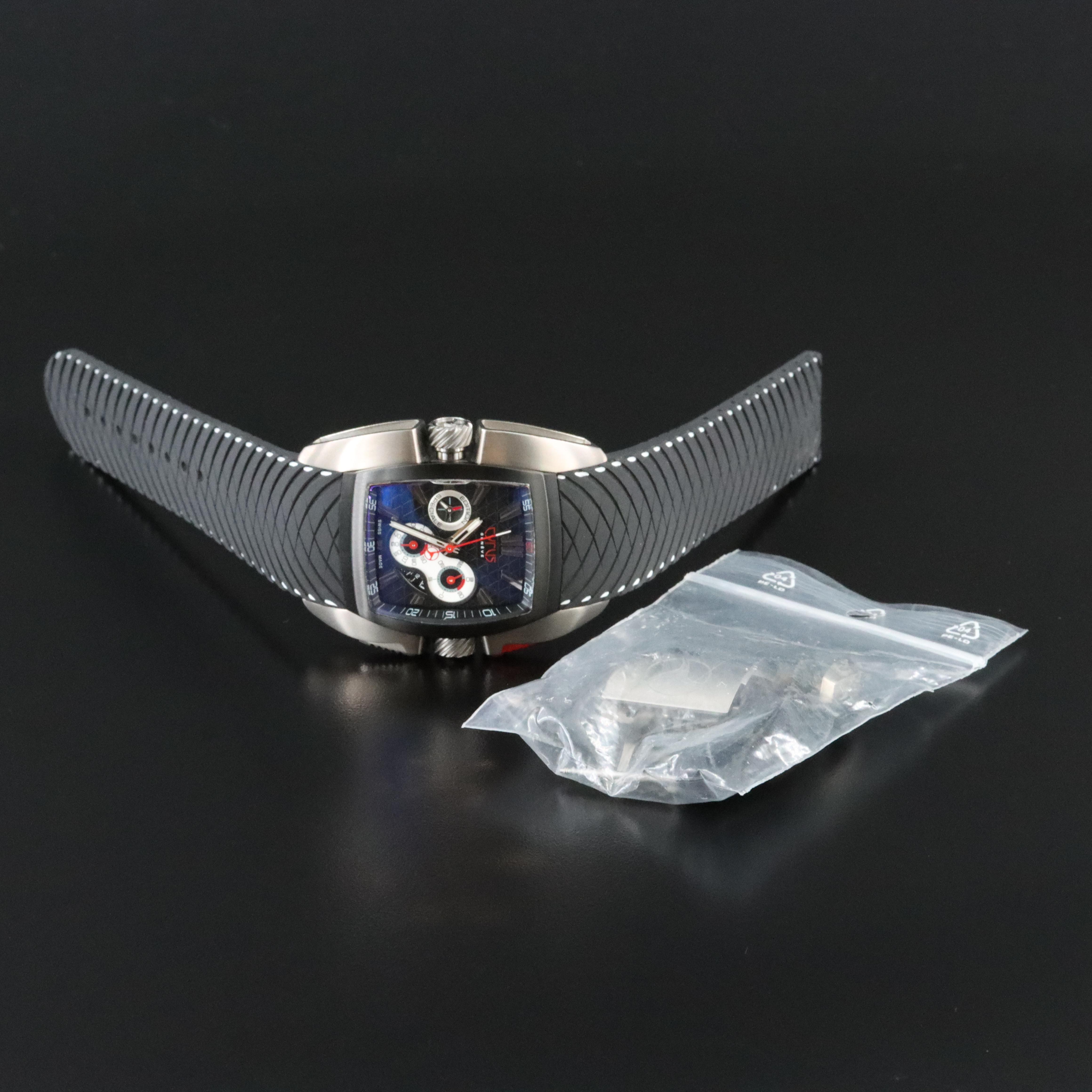 Cyrus Monaco Grand Prix Limited Edition Chronograph Watch