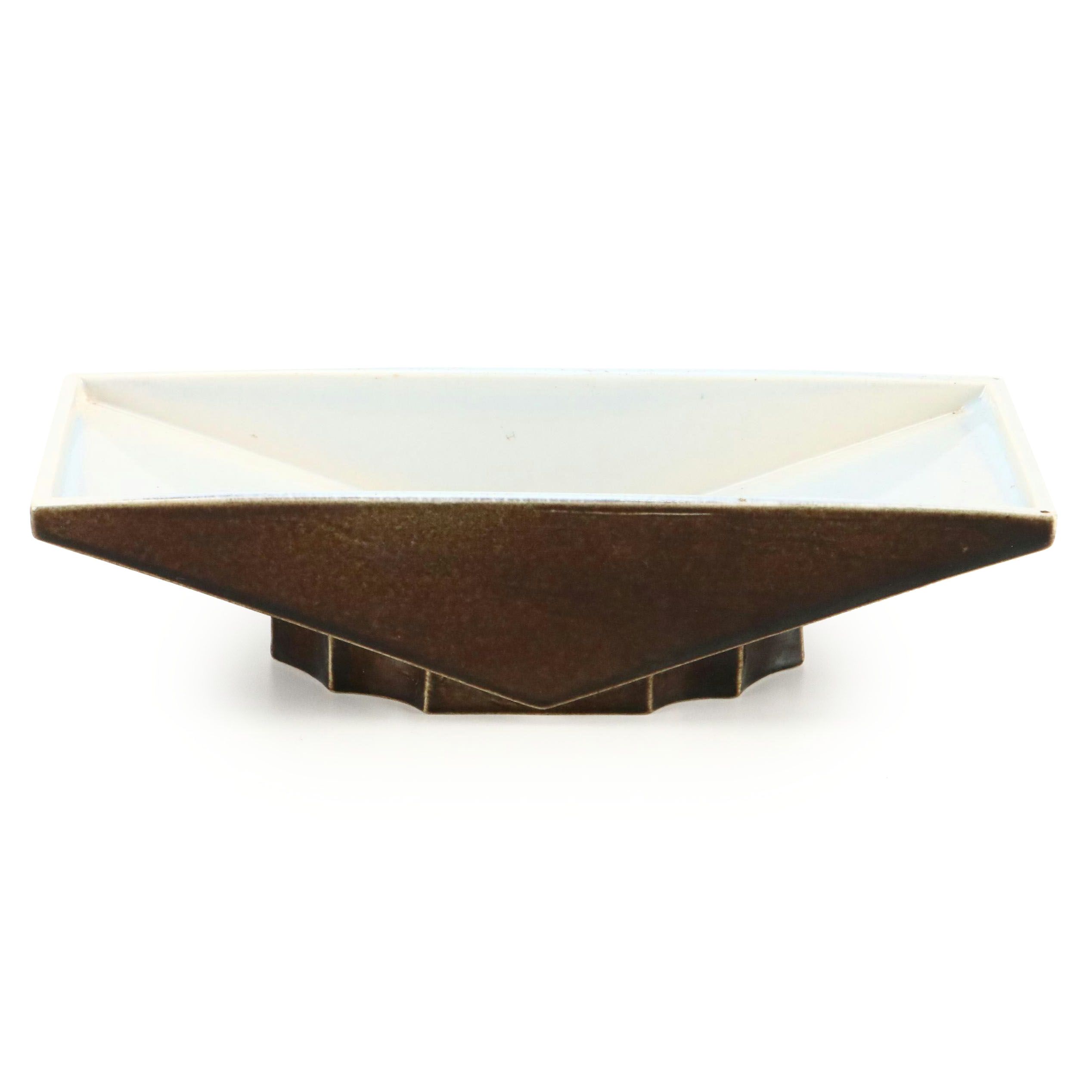 Rookwood Mid Century Modern Rectangular Ceramic Planter, 1953