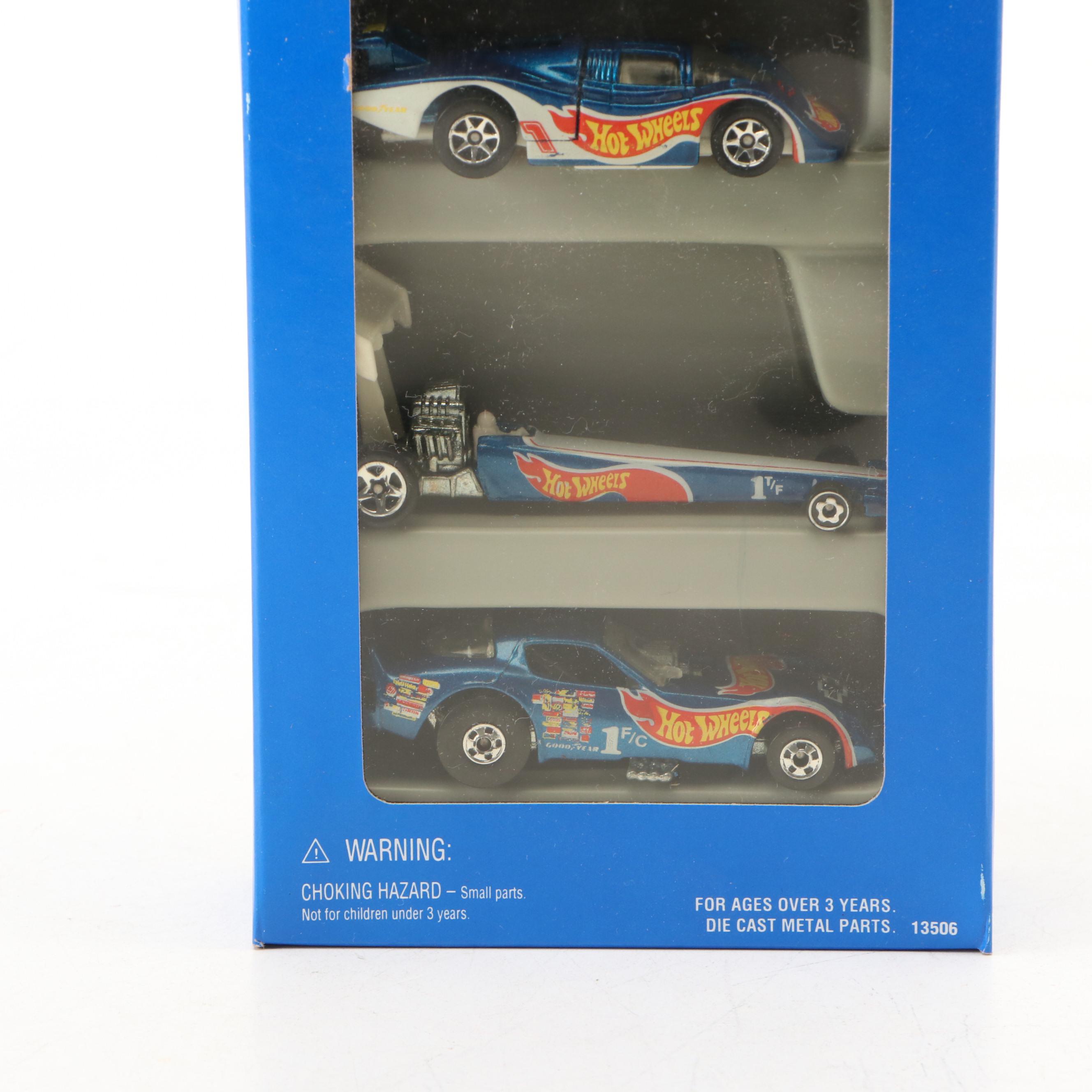 Hot Wheels "Then & Now" Collection and "Hot Wheels Race Team" Gift Pack, 1995