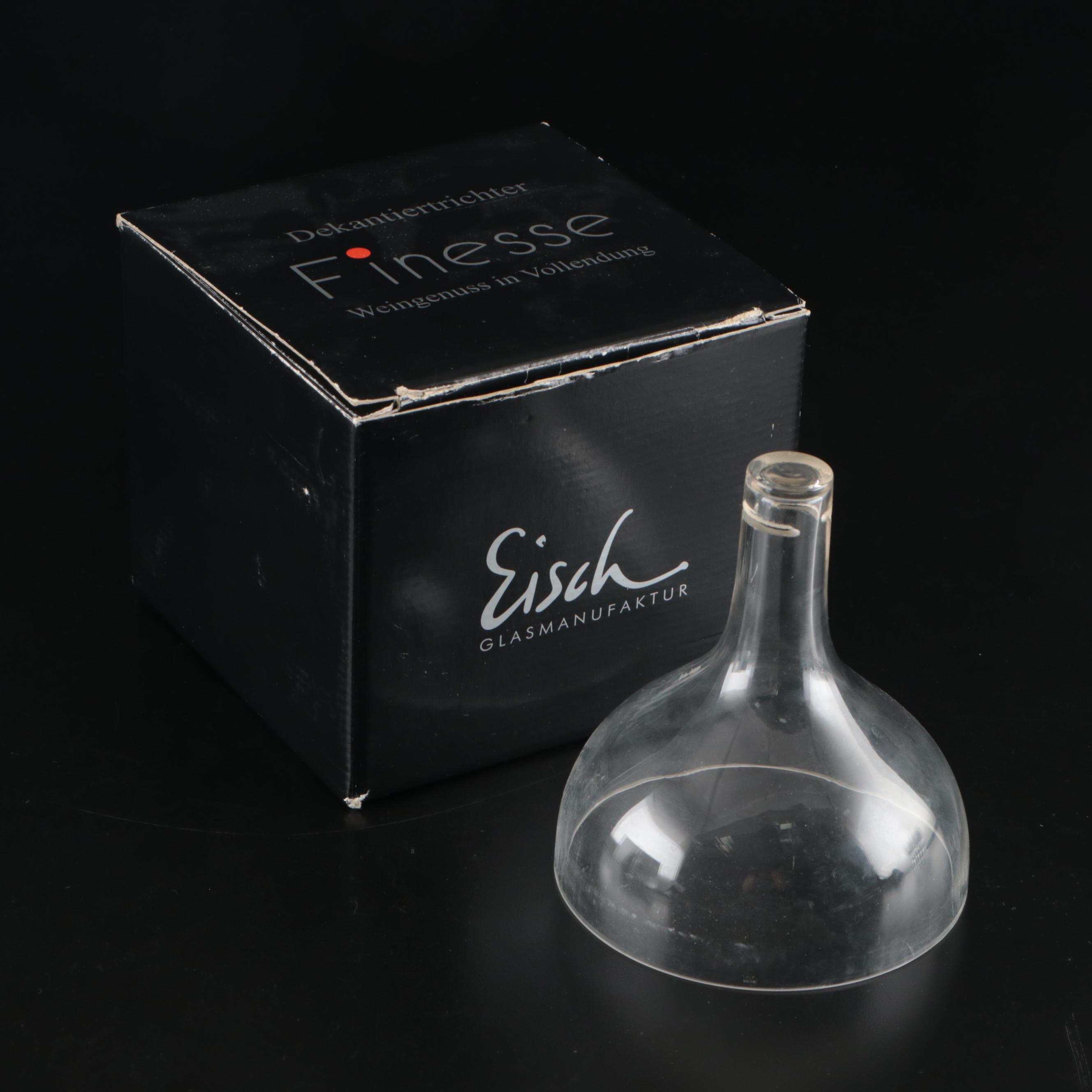 Eisch Finesse Crystal Decanter, Crystal Cordials, and More Stemware