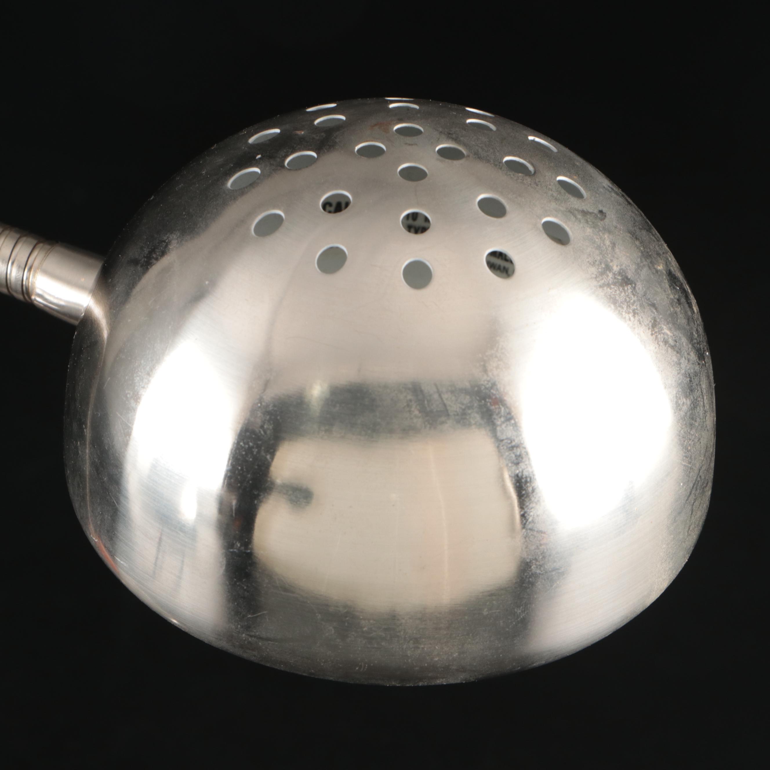 Polished Metal Gooseneck Desk Lamp, 1999