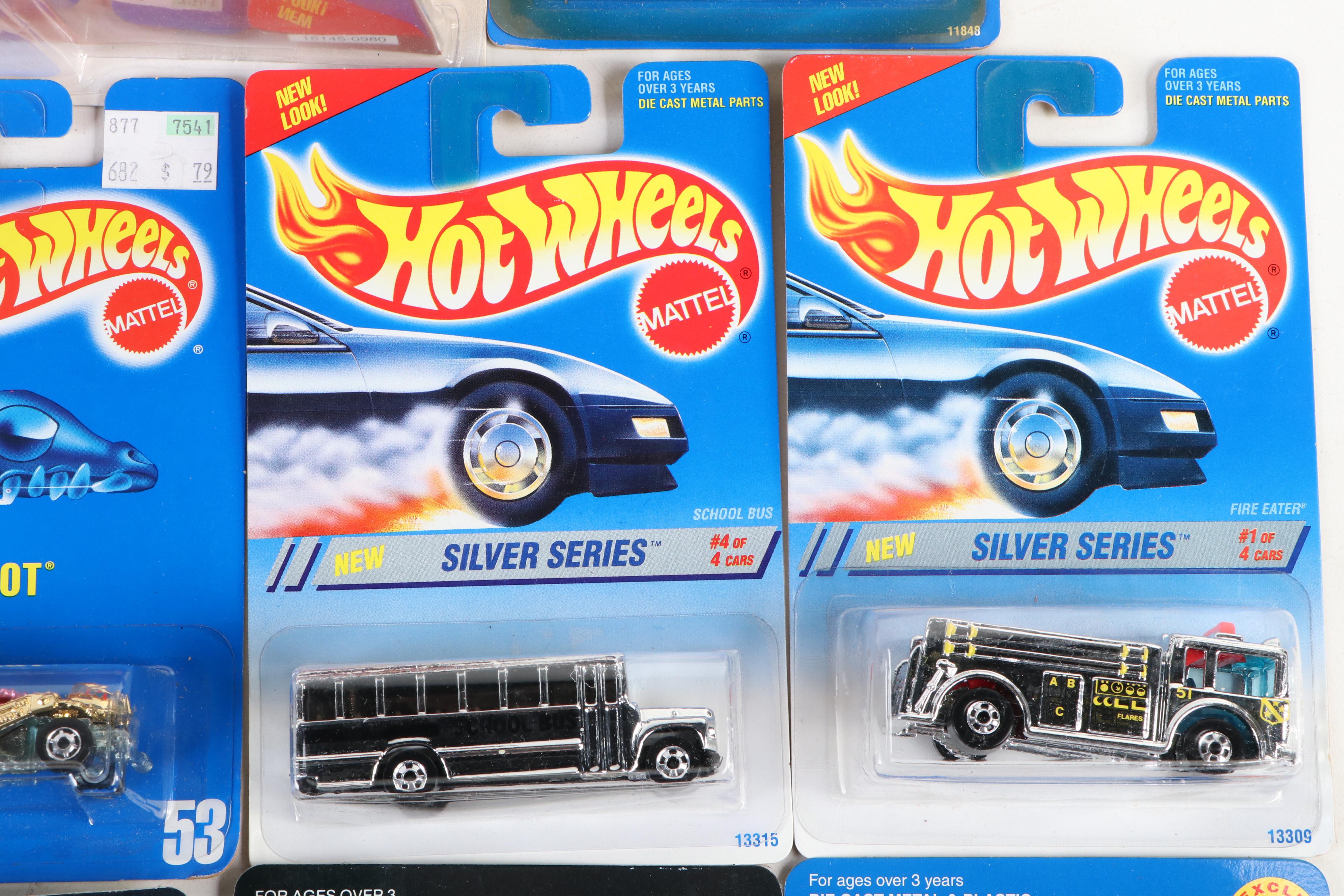 Hot Wheels "JPL Sojourner Mars Rover," "Zombot" and More Toy Cars, 1980s–1990s