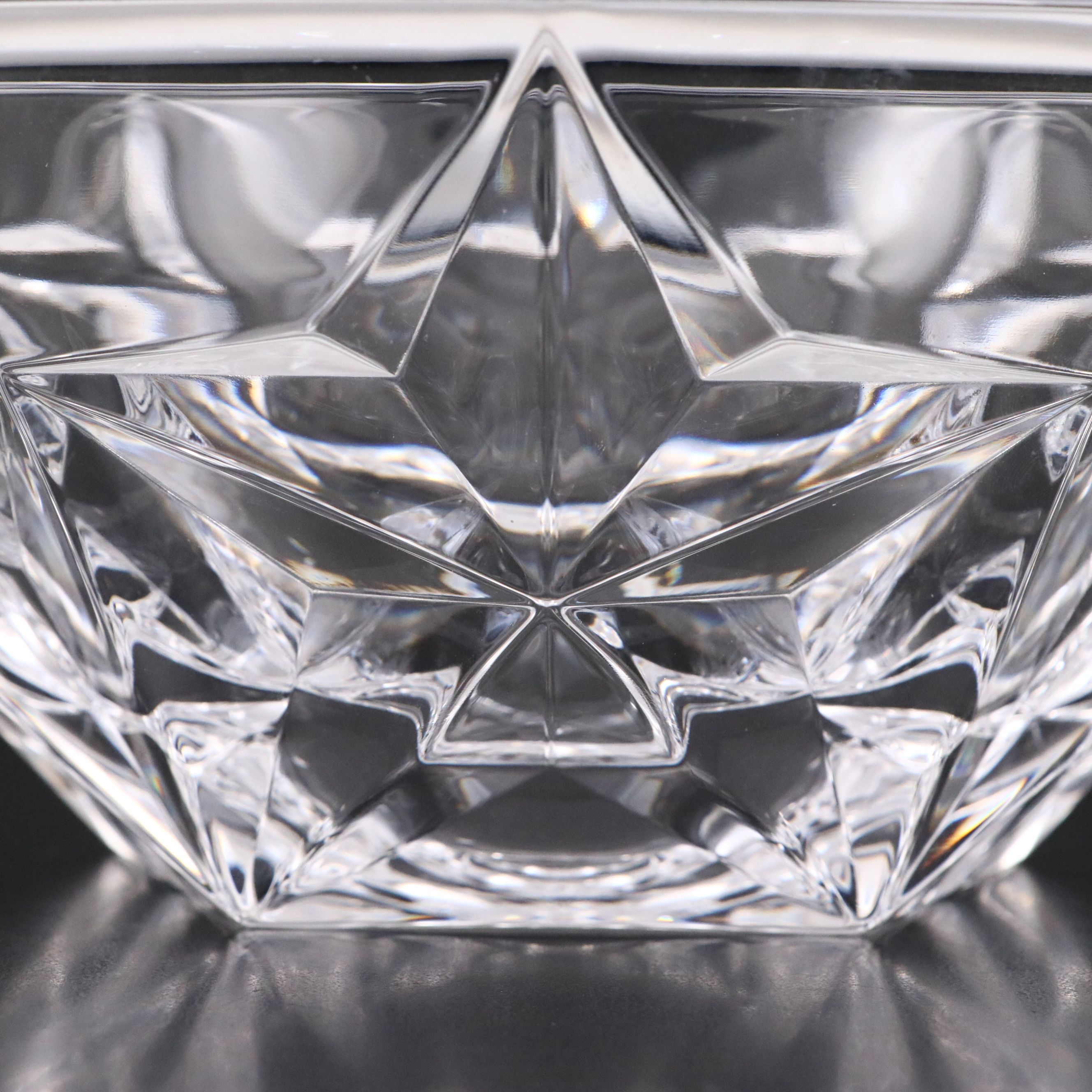 Tiffany & Co. "Stars" Crystal Round Bowl