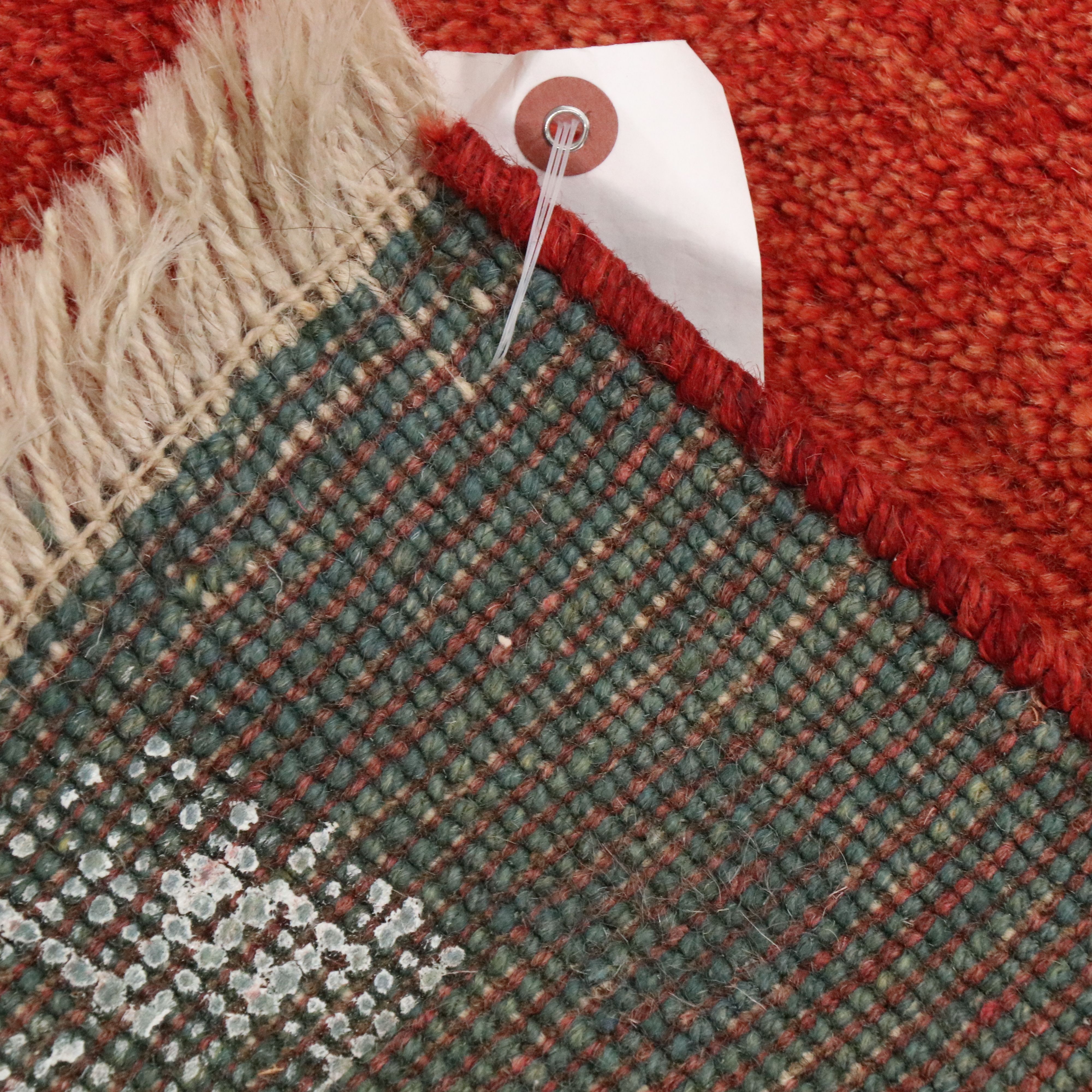 8'4 x 11'10 Hand-Knotted Indo-Persian Gabbeh Area Rug