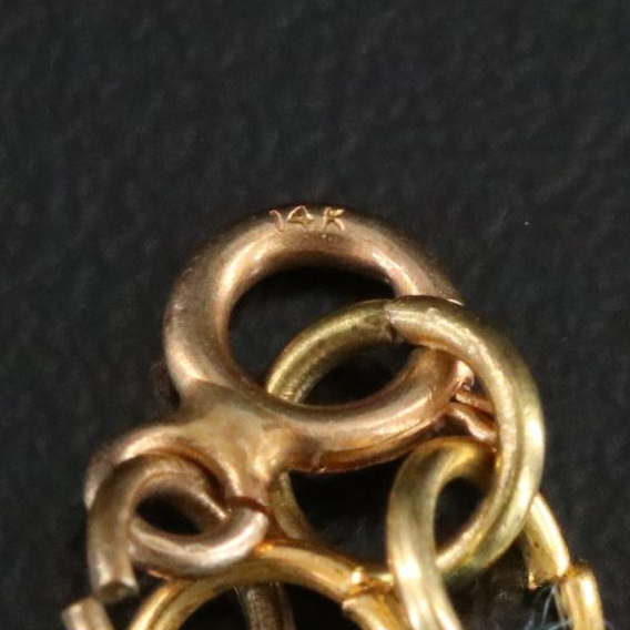 14K Turquoise Necklace