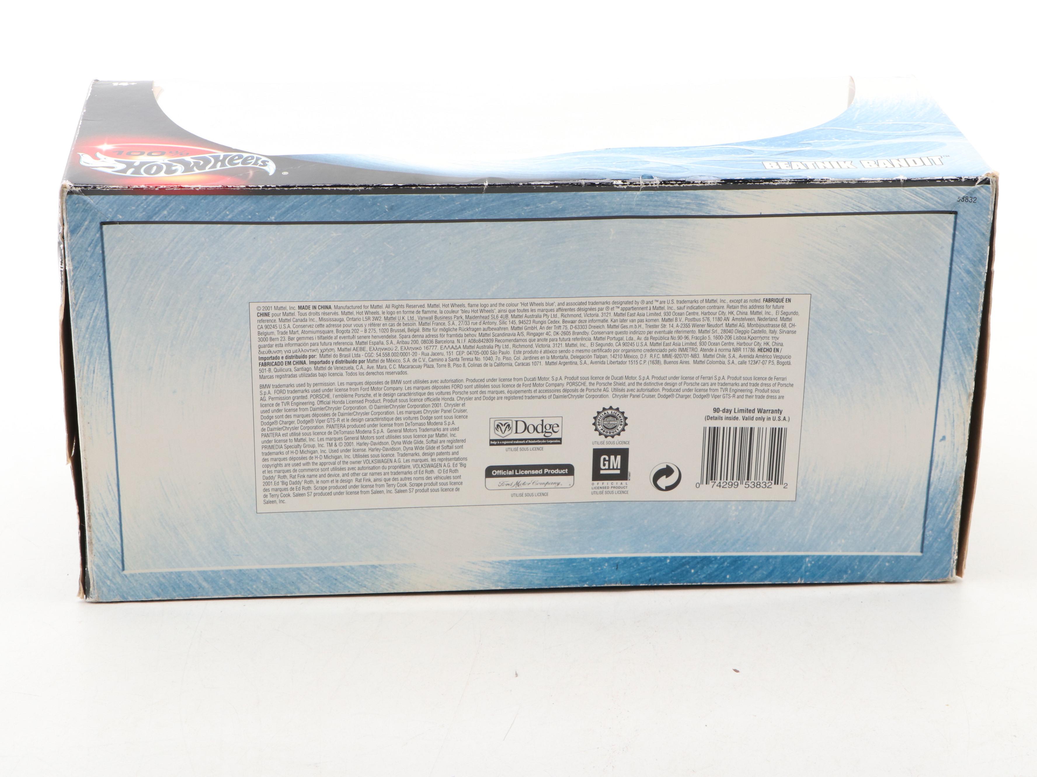 Hot Wheels Speedster and Beatnik Bandit Diecast Cars