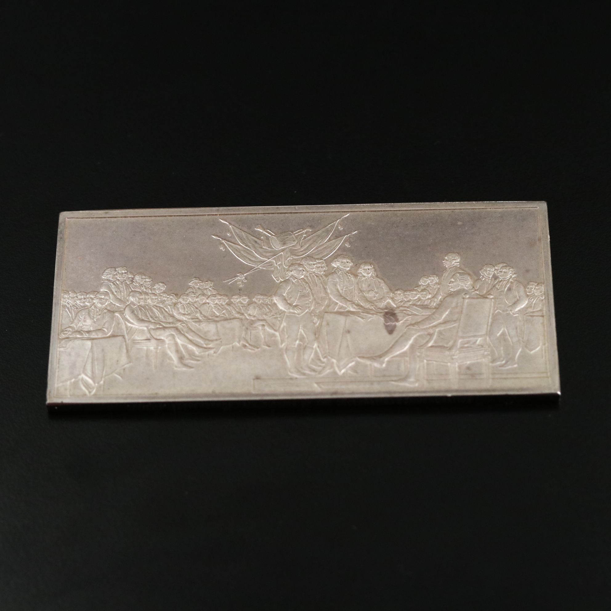 Declaration of Independence Commemorative .999 Silver Bar