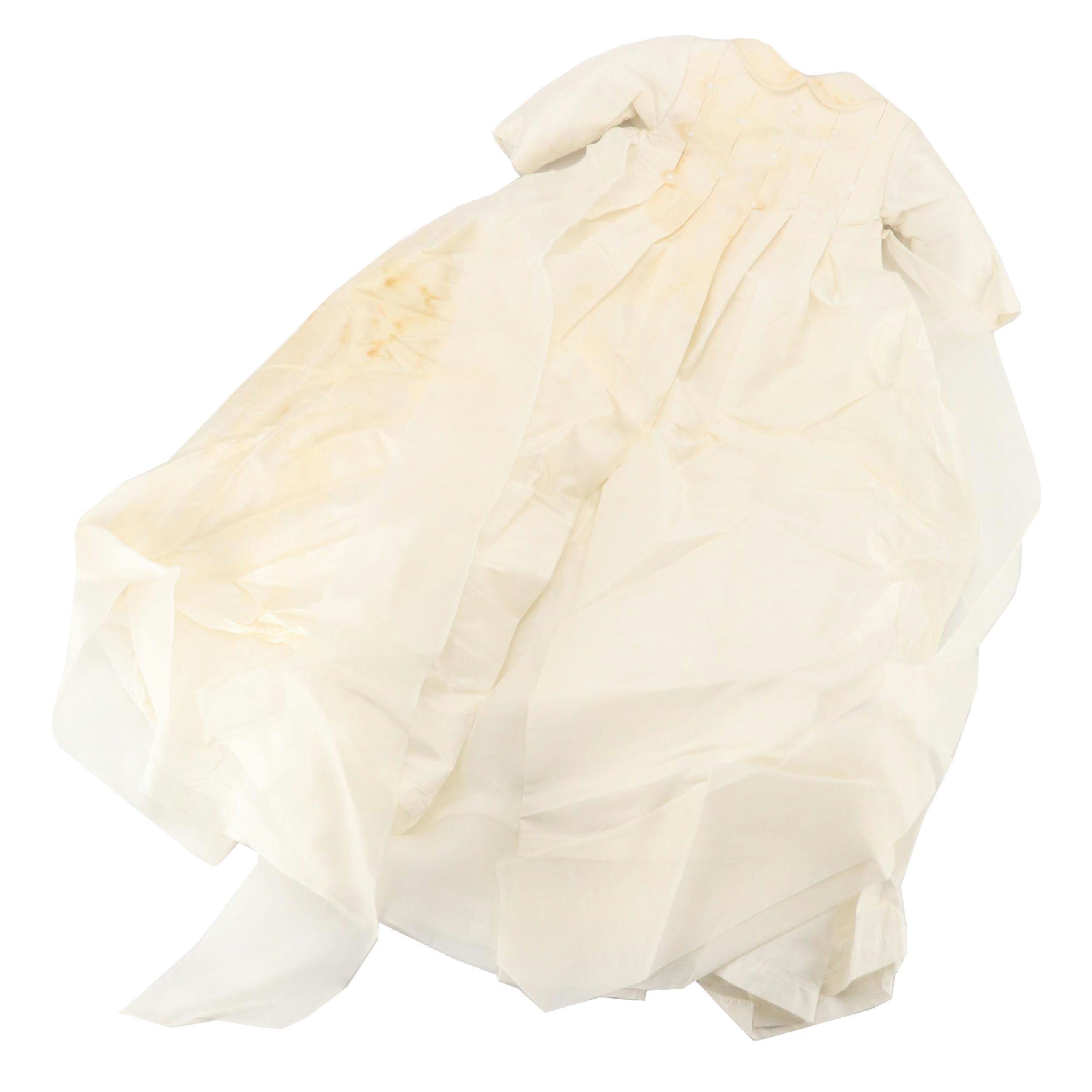 Infants Baby Dior Silk Christening Gown with Christening Pak Preservation Box